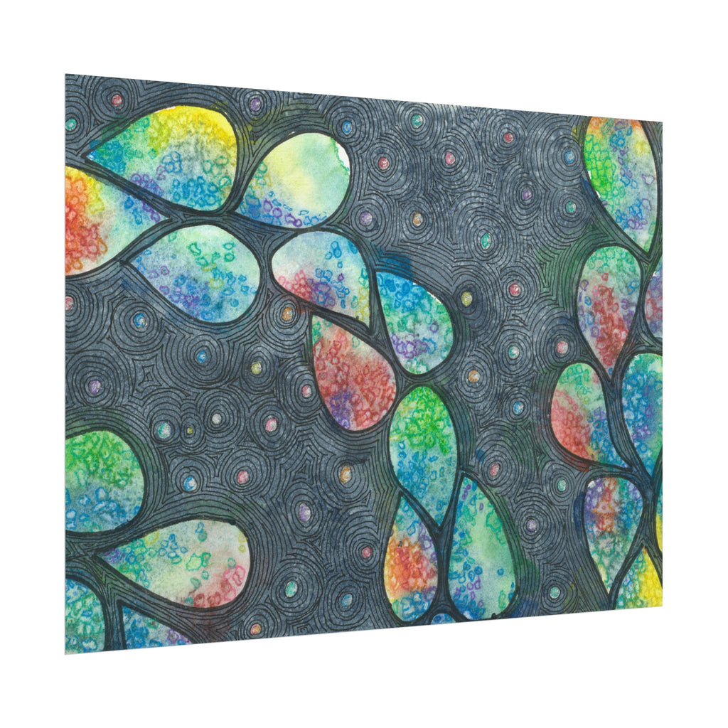 Large Colourful Wall Art, Posters & Prints, For Office, Bedroom or Living Room, or Special Gift #30 Give Us A Minute