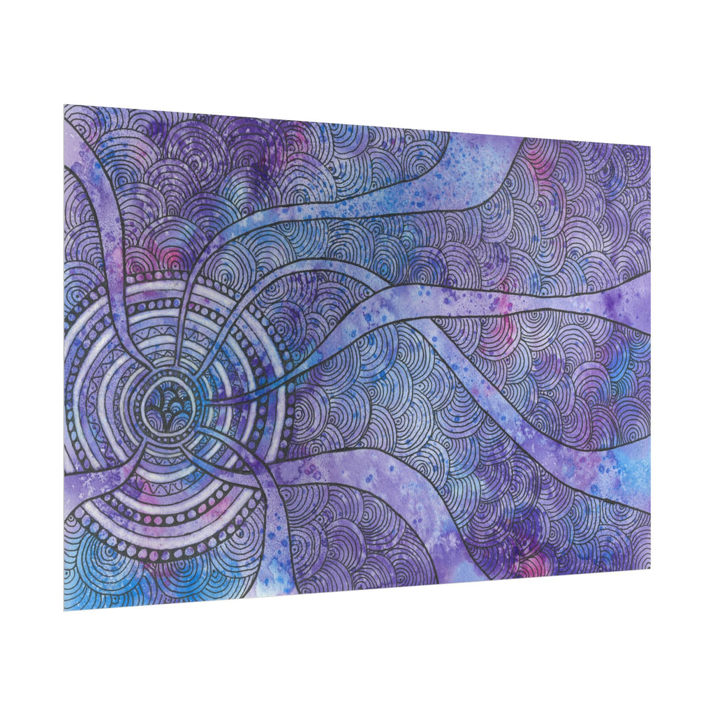 Large Colourful Wall Art, Posters & Prints, For Office, Bedroom or Living Room, or Special Gift  #56 The Way Home