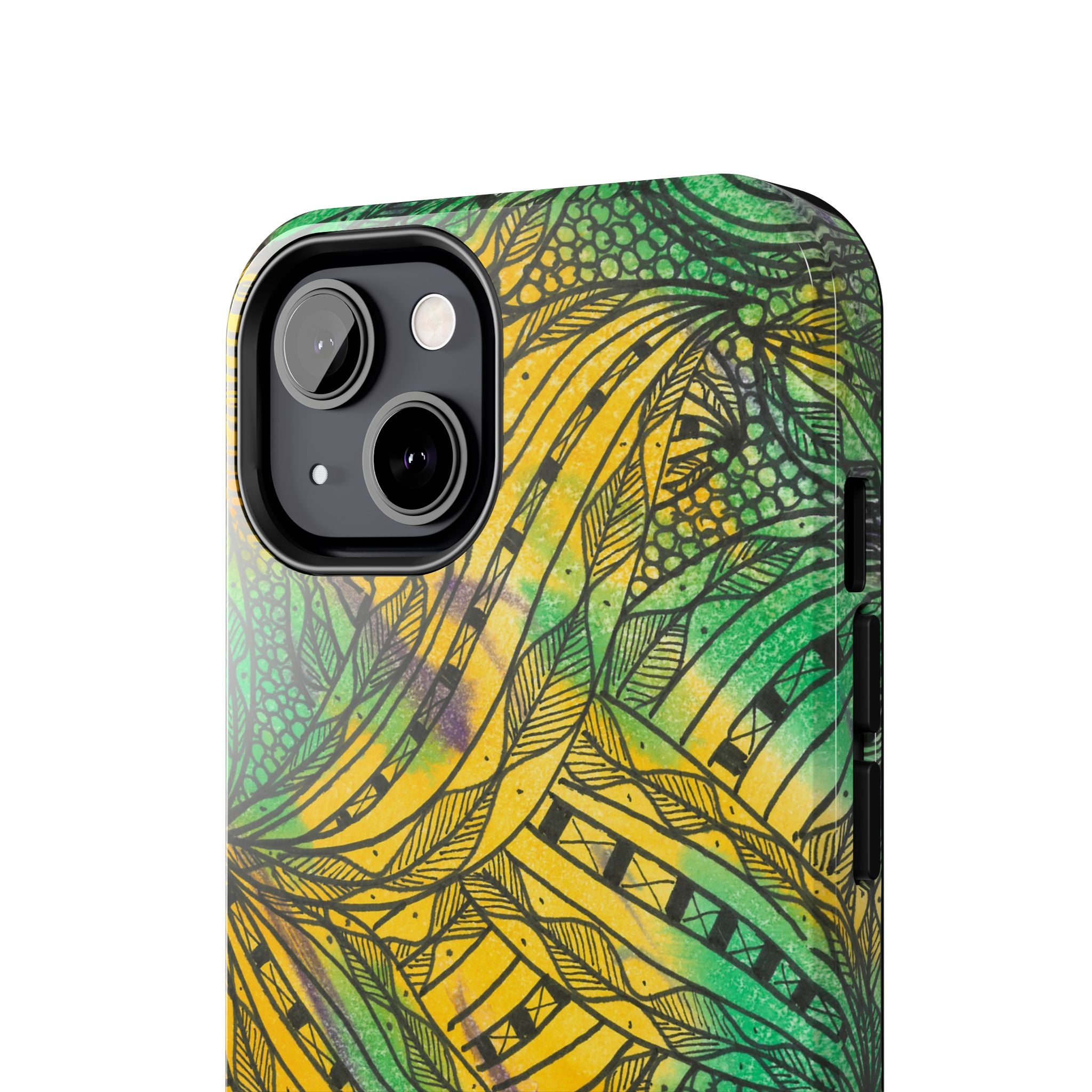 Tough Phone Case - All iPhones and Samsung Galaxys - Exciting Abstract Design #37 Shubbery!