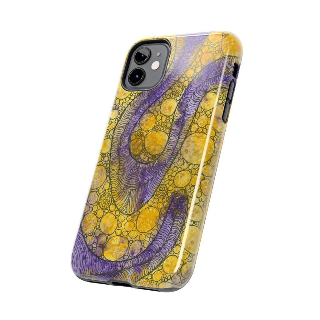Tough Phone Case - All iPhones and Samsung Galaxys - Exciting Abstract Design #64 Is Now A Good Time?