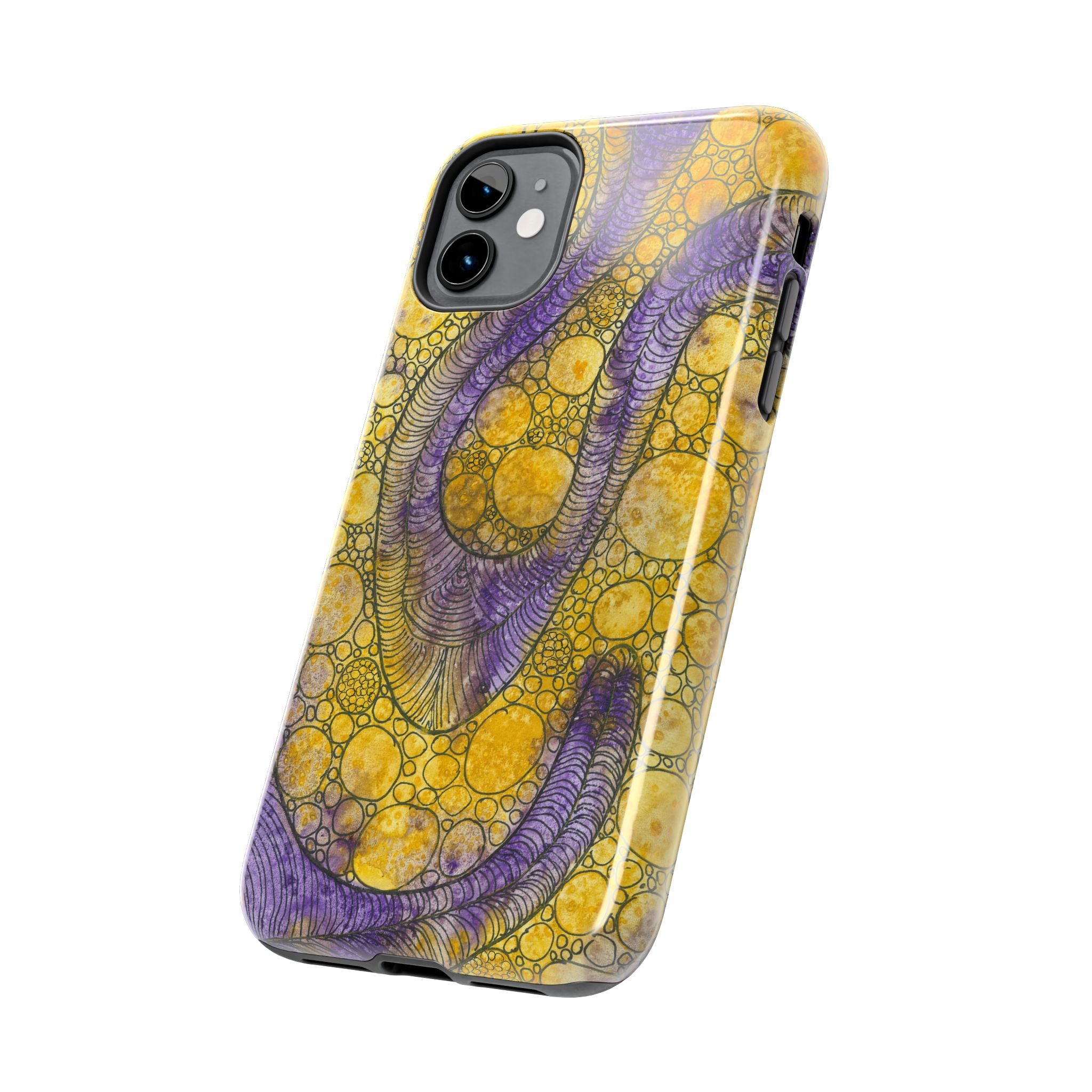 Tough Phone Case - All iPhones and Samsung Galaxys - Exciting Abstract Design #64 Is Now A Good Time?