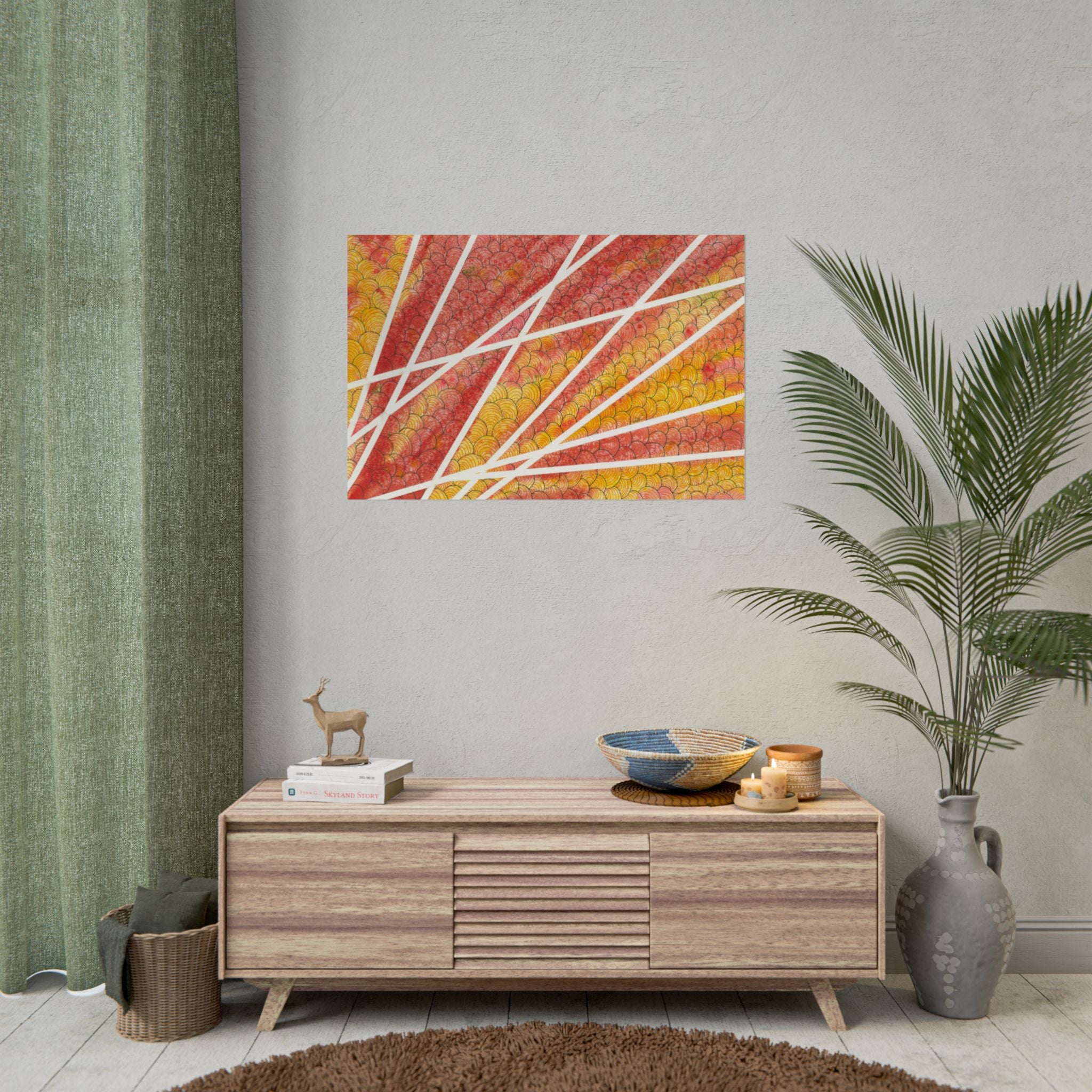Large Colourful Wall Art, Posters & Prints, For Office, Bedroom or Living Room, or Special Gift #67 Max Mimosa