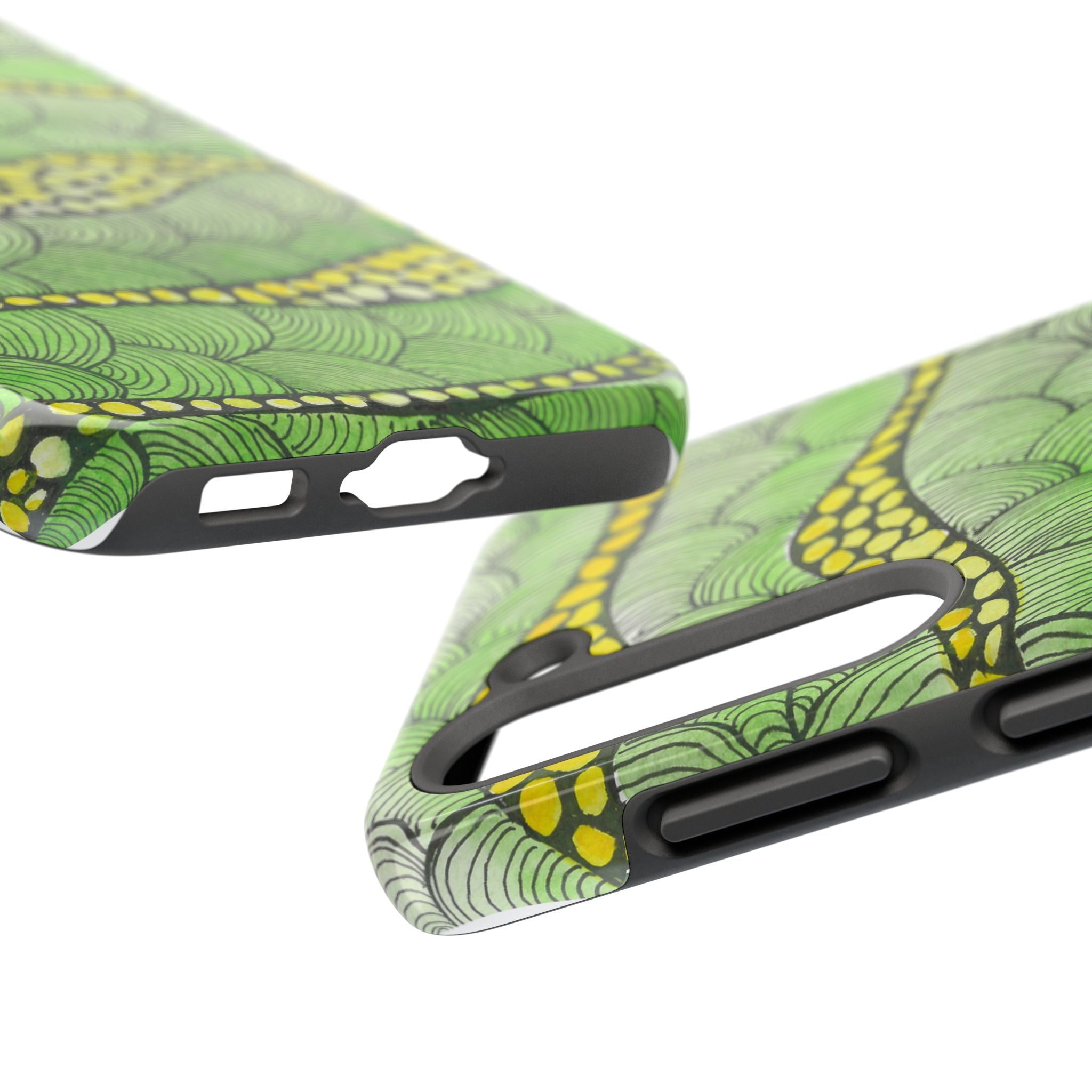 Tough Phone Case - All iPhones and Samsung Galaxys - Exciting Abstract Design #13 Watcha Thinking