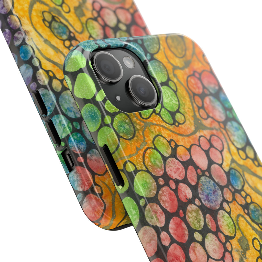 Tough Phone Case - All iPhones and Samsung Galaxys - Exciting Abstract Design #77 River Of Dreams