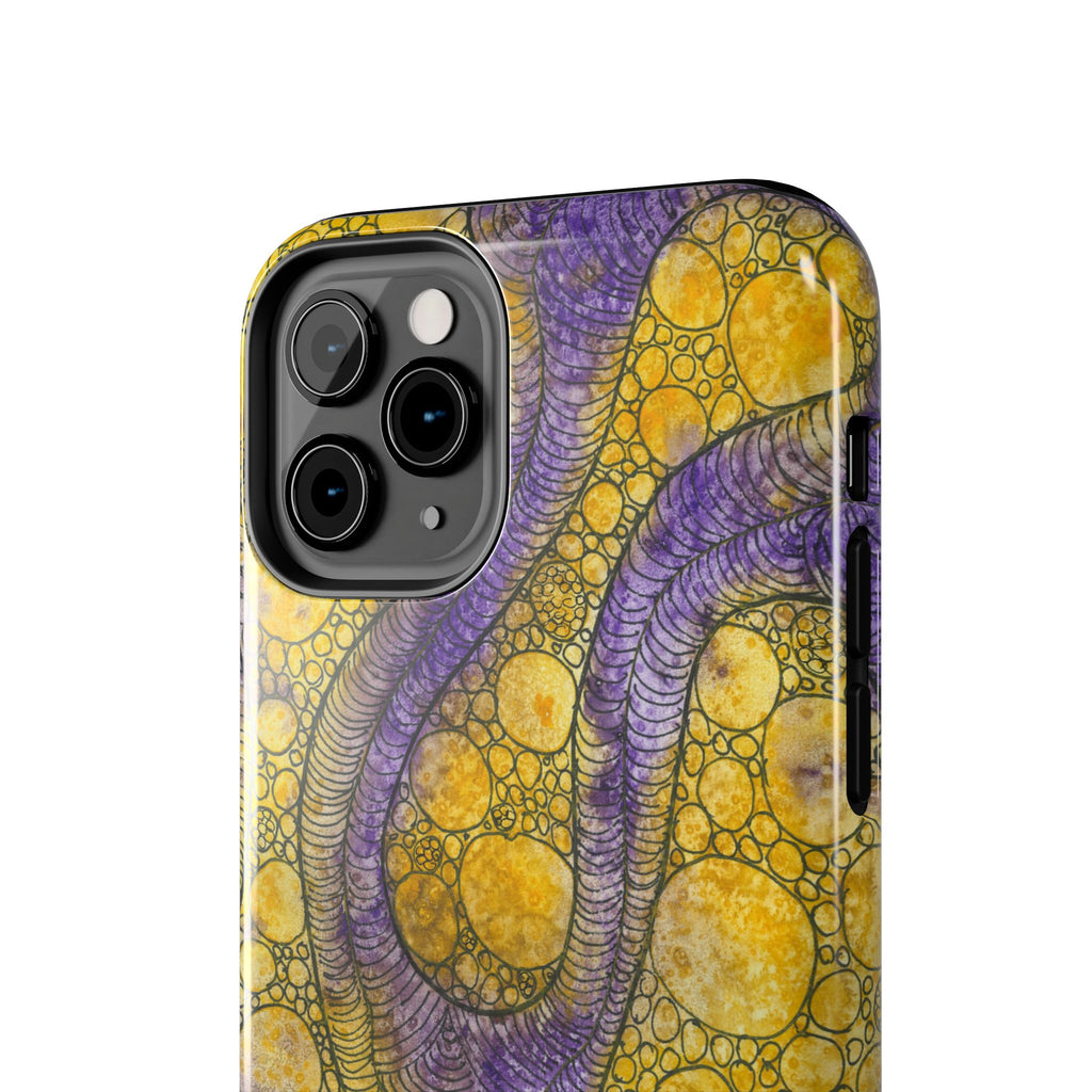 Tough Phone Case - All iPhones and Samsung Galaxys - Exciting Abstract Design #64 Is Now A Good Time?