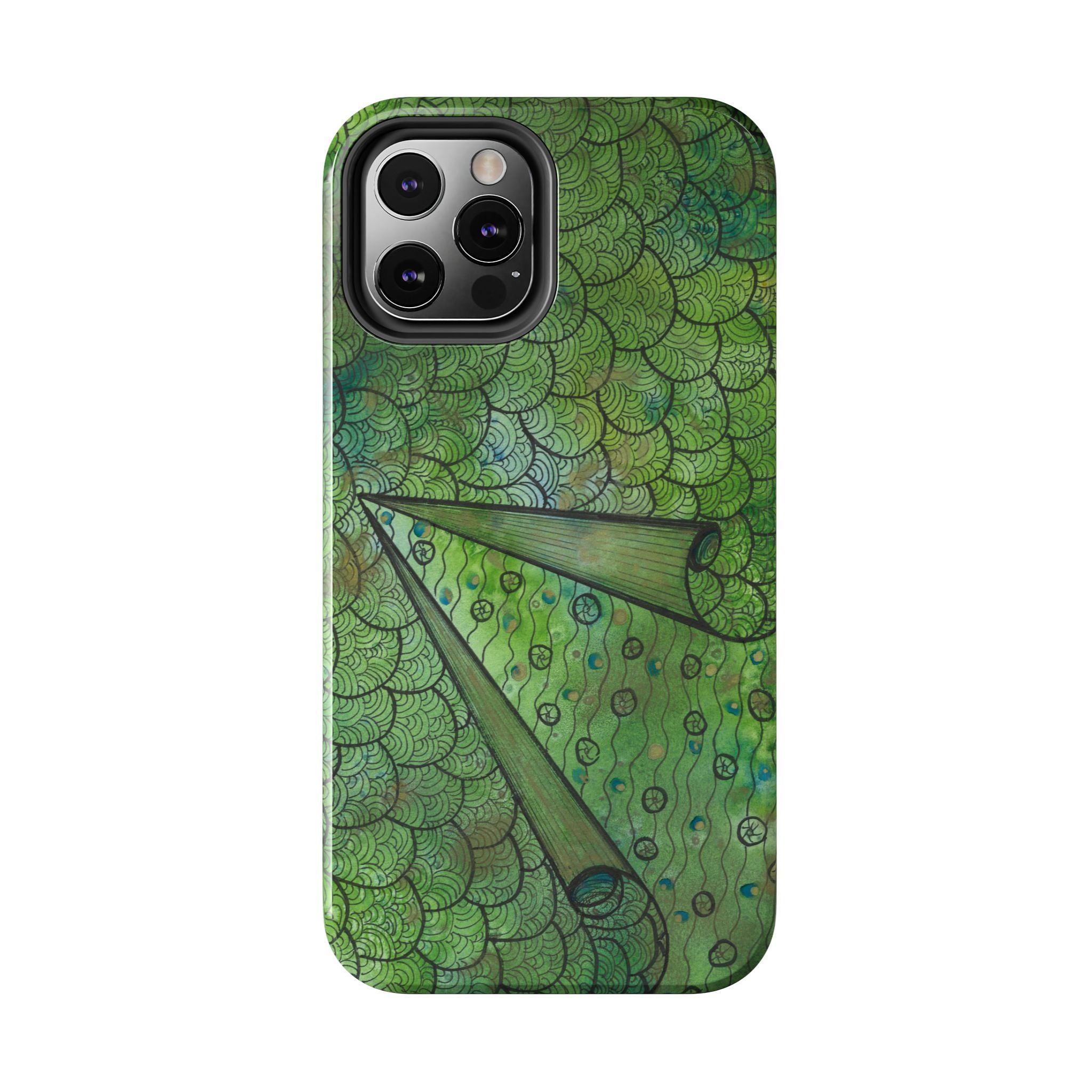Tough Phone Case - All iPhones and Samsung Galaxys - Exciting Abstract Design #69 New Horizons