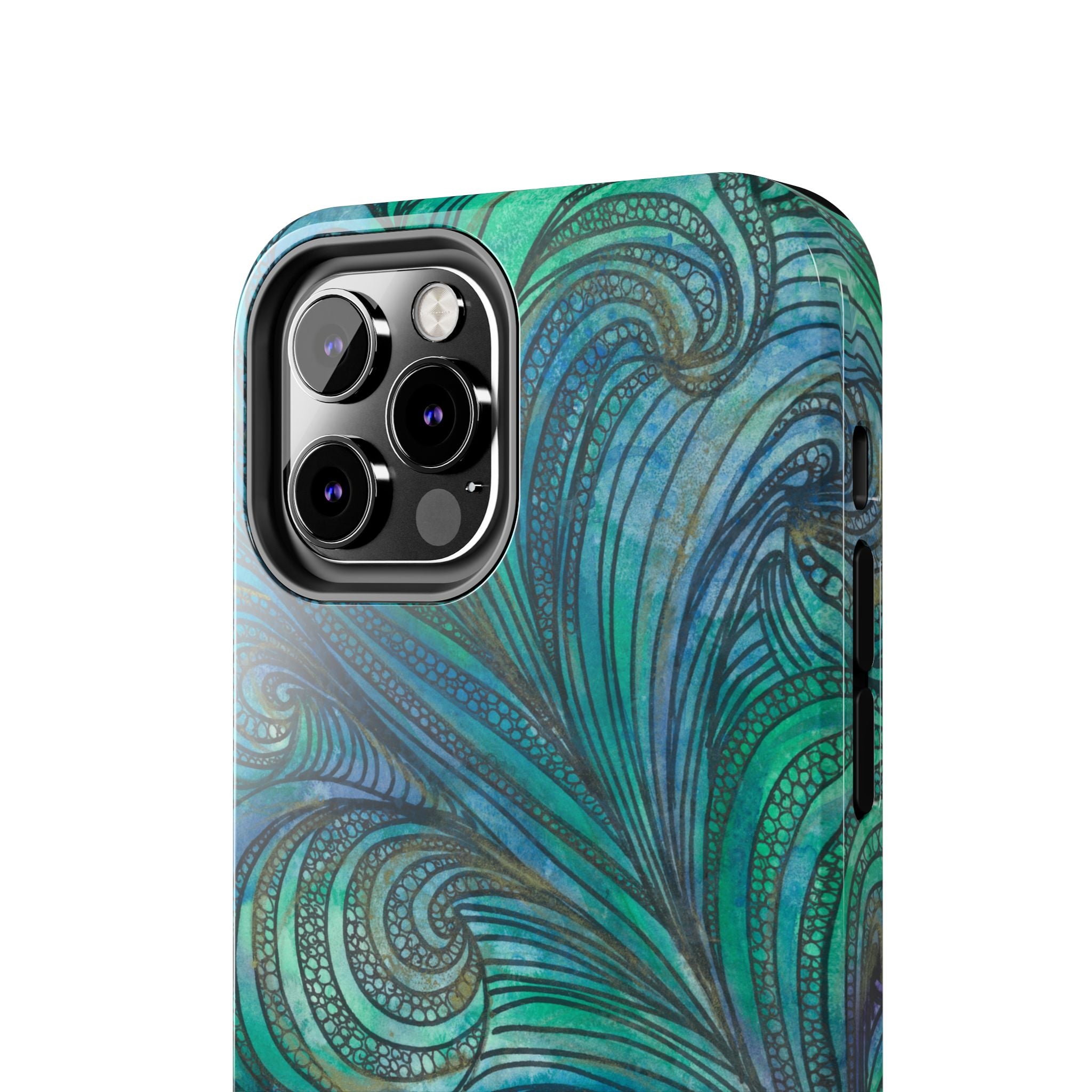 Tough Phone Case - All iPhones and Samsung Galaxys - Exciting Abstract Design #71 Call Of The Sea