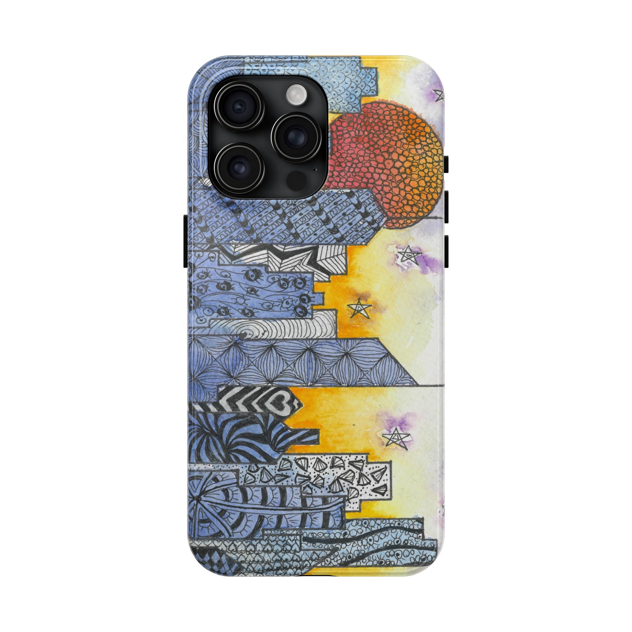 Tough Phone Case - All iPhones and Samsung Galaxys - Exciting Abstract Design #5 In The Shadows