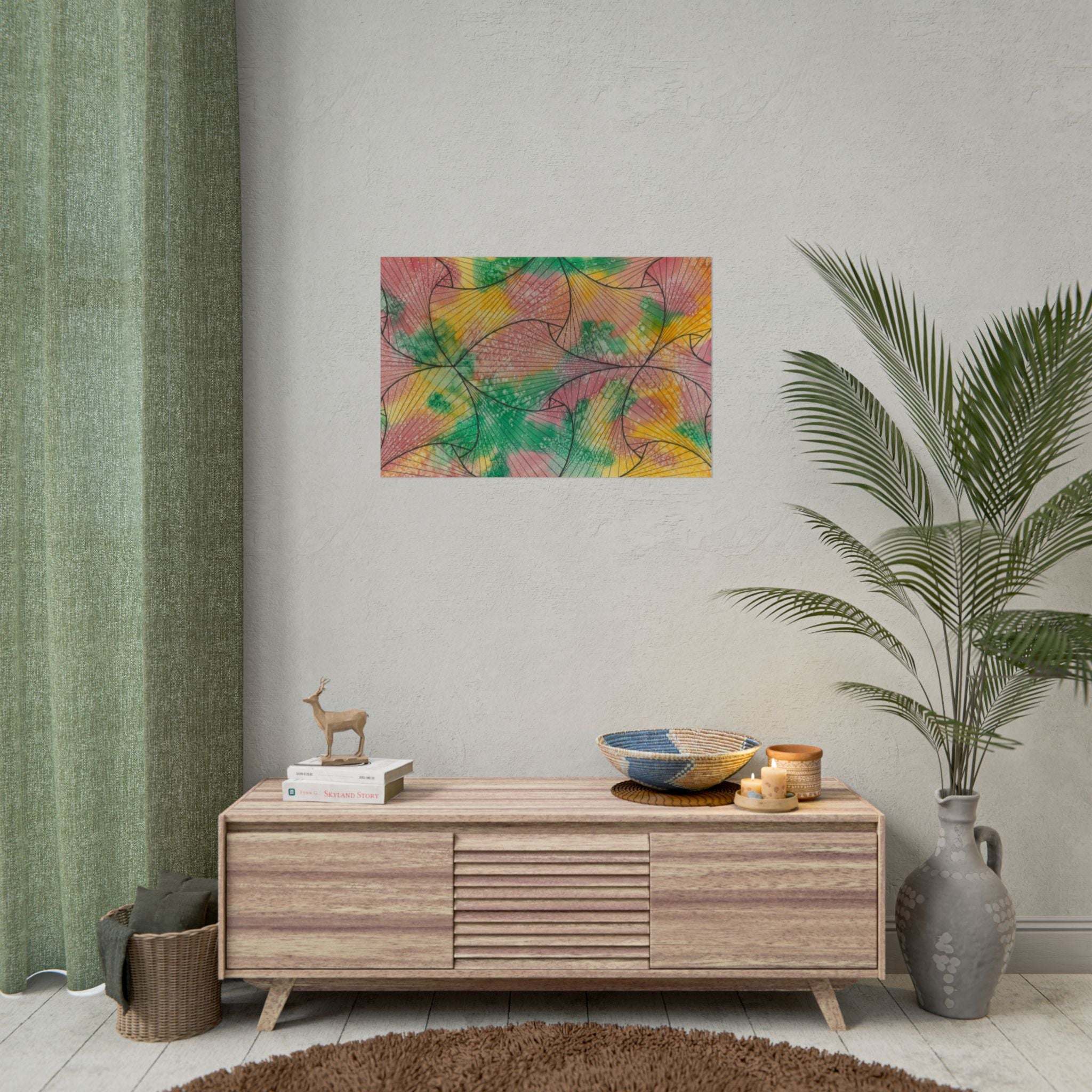 Large Colourful Wall Art, Posters & Prints, For Office, Bedroom or Living Room, or Special Gift #49 Health & Well Being