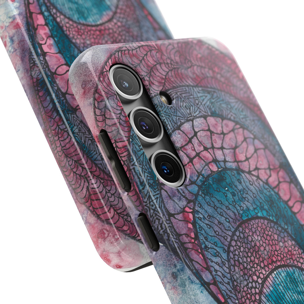 Tough Phone Case - All iPhones and Samsung Galaxys - Exciting Abstract Design #92 The Goddess Lives