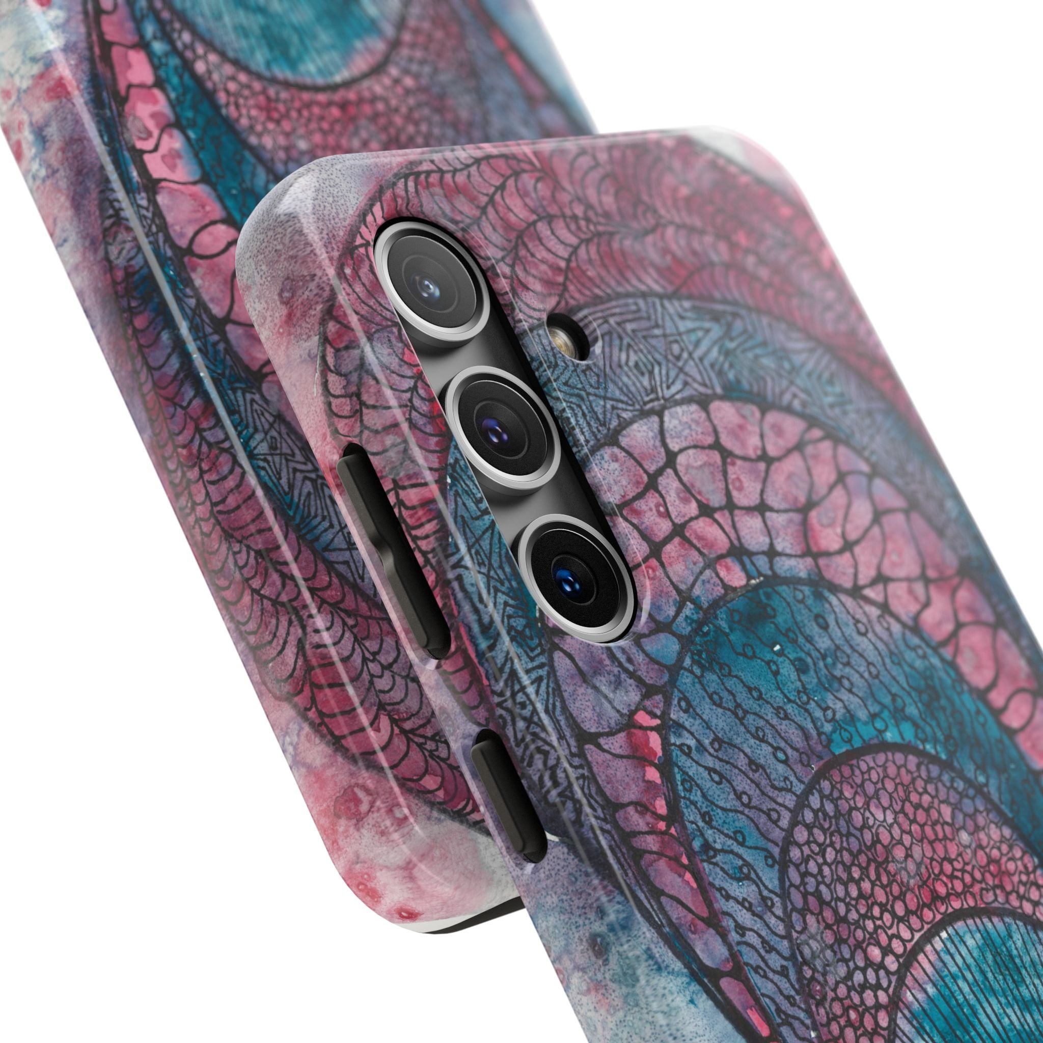 Tough Phone Case - All iPhones and Samsung Galaxys - Exciting Abstract Design #92 The Goddess Lives