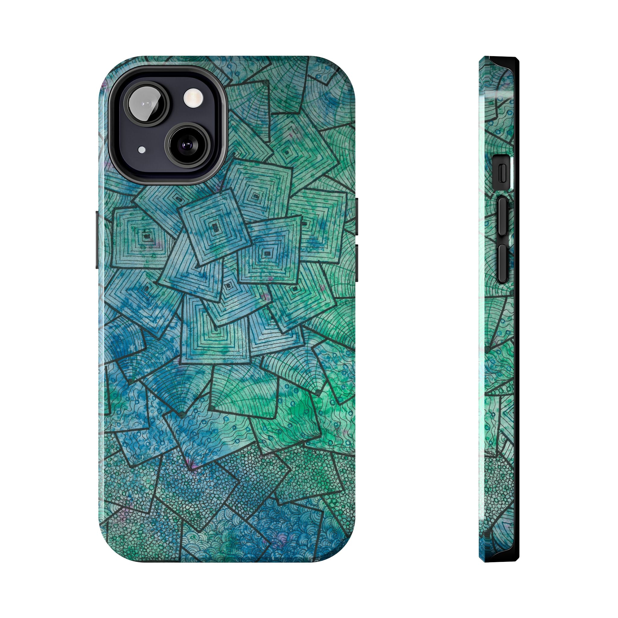 Tough Phone Case - All iPhones and Samsung Galaxys - Exciting Abstract Design #65 And The Answer Is
