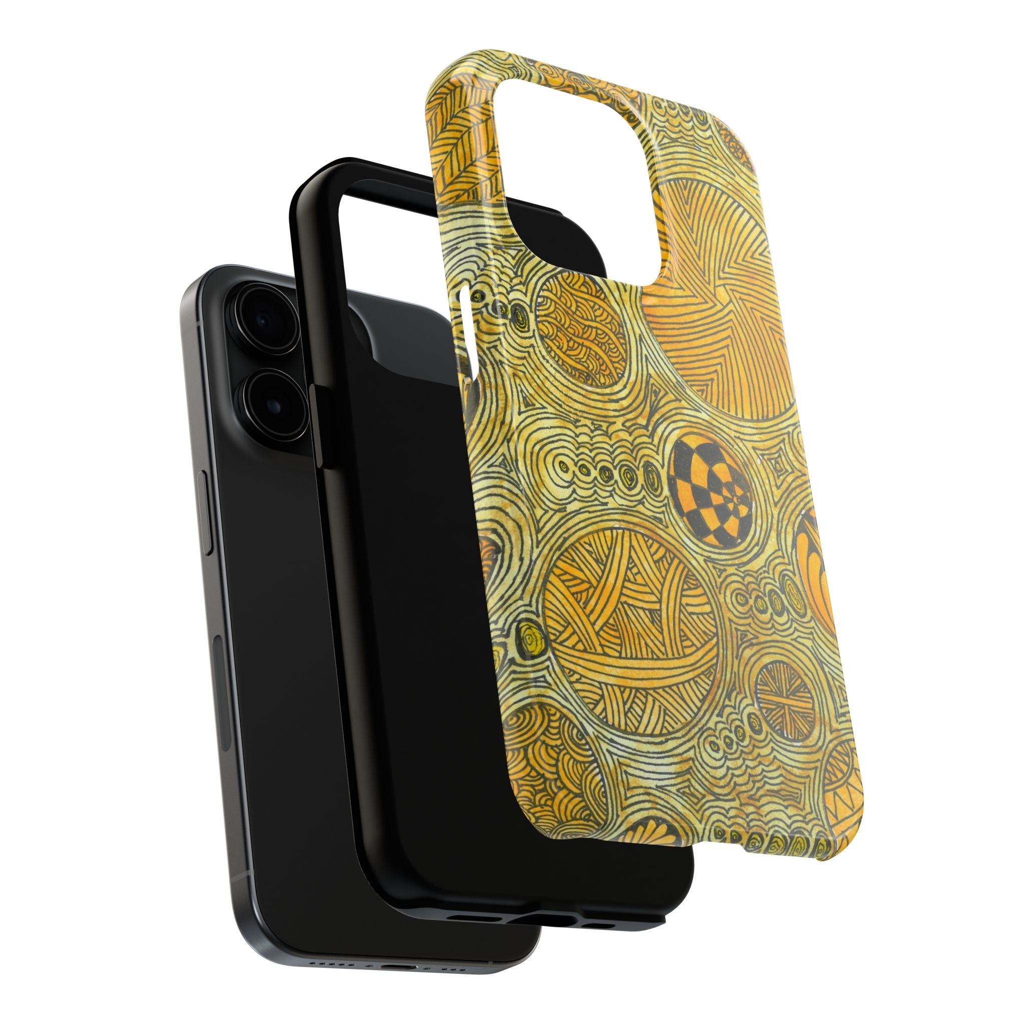 Tough Phone Case - All iPhones and Samsung Galaxys - Exciting Abstract Design #38 The Conversationalist