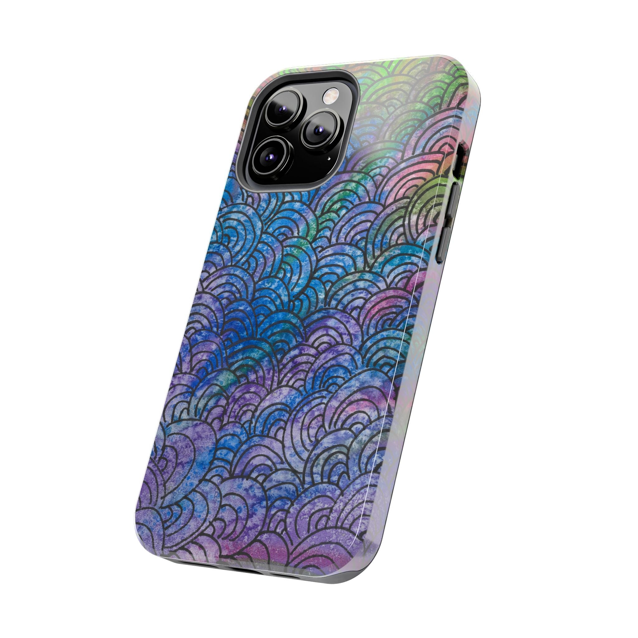 Tough Phone Case - All iPhones and Samsung Galaxys - Exciting Abstract Design #84 Ah! The Past