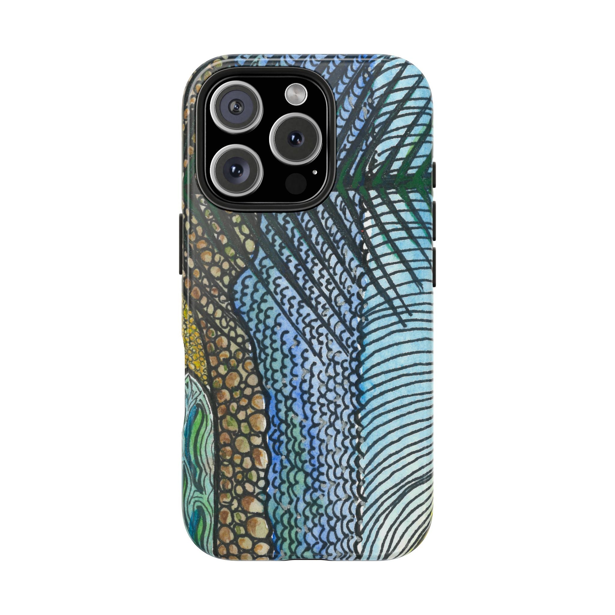 Tough Phone Case - All iPhones and Samsung Galaxys - Exciting Abstract Design #47 Cottesloe