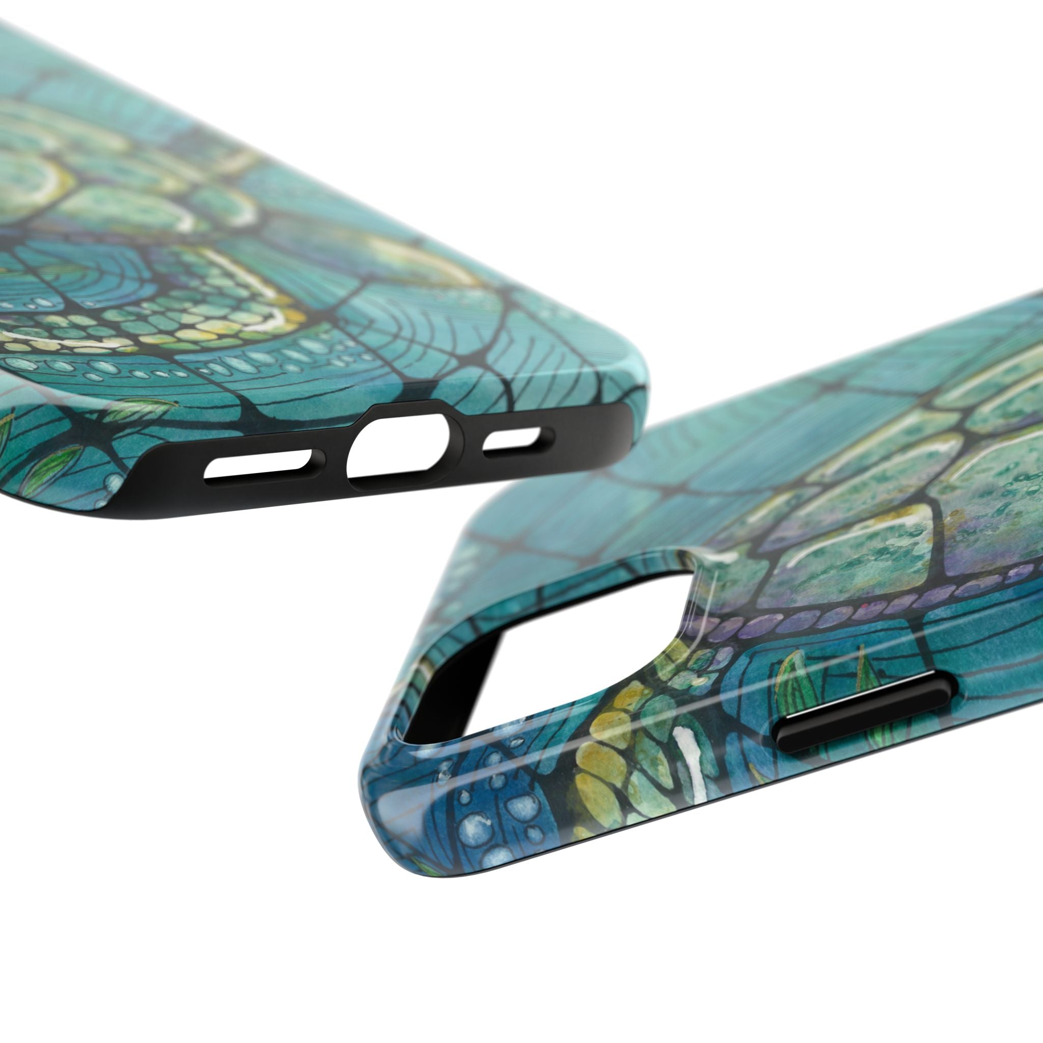 Tough Phone Case - All iPhones and Samsung Galaxys - Exciting Abstract Design #73 Turtling Along
