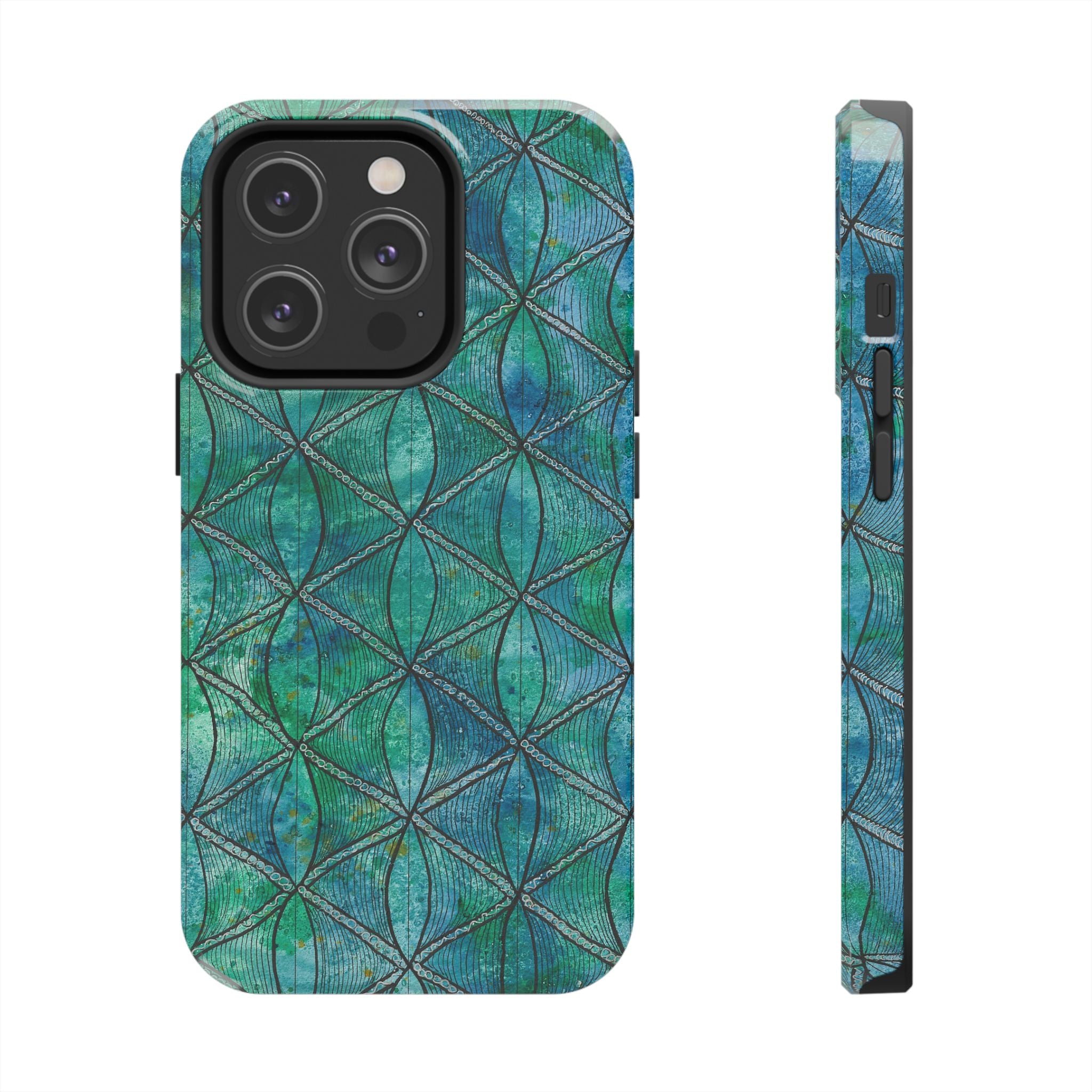 Tough Phone Case - All iPhones and Samsung Galaxys - Exciting Abstract Design #58 How's the Serenity