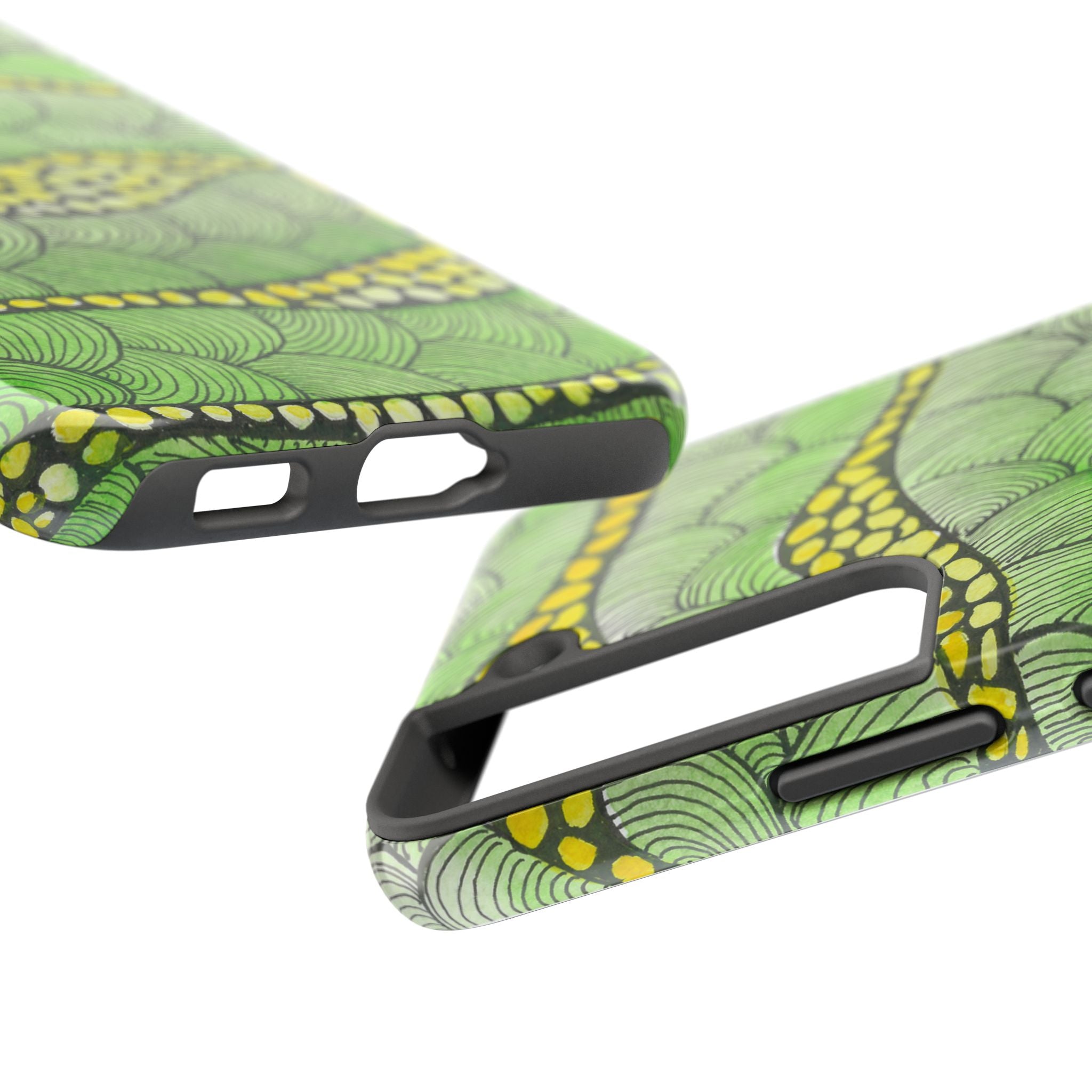 Tough Phone Case - All iPhones and Samsung Galaxys - Exciting Abstract Design #13 Watcha Thinking