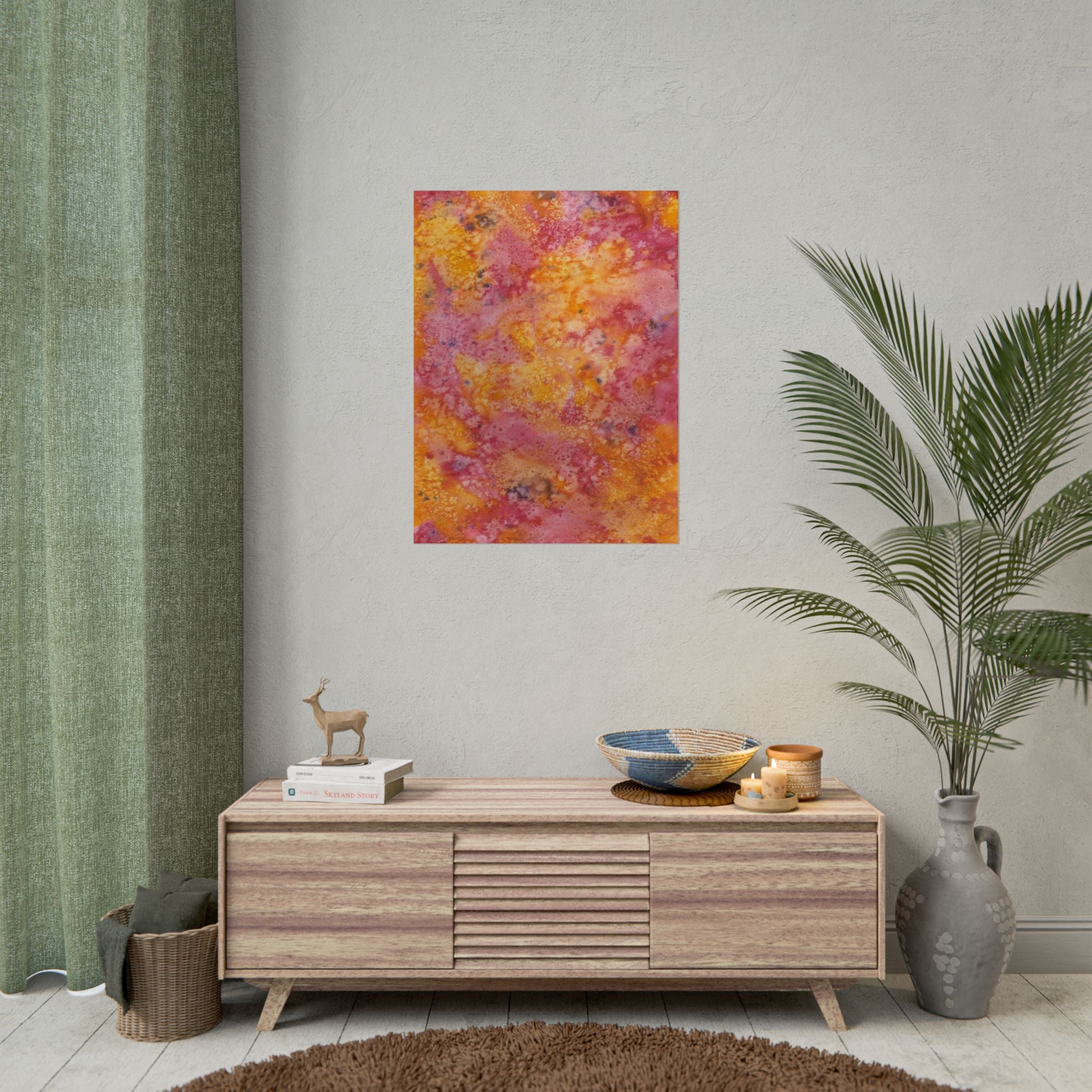 Large Colourful Wall Art, Posters & Prints, For Office, Bedroom or Living Room, or Special Gift #54 Heaven Can Wait