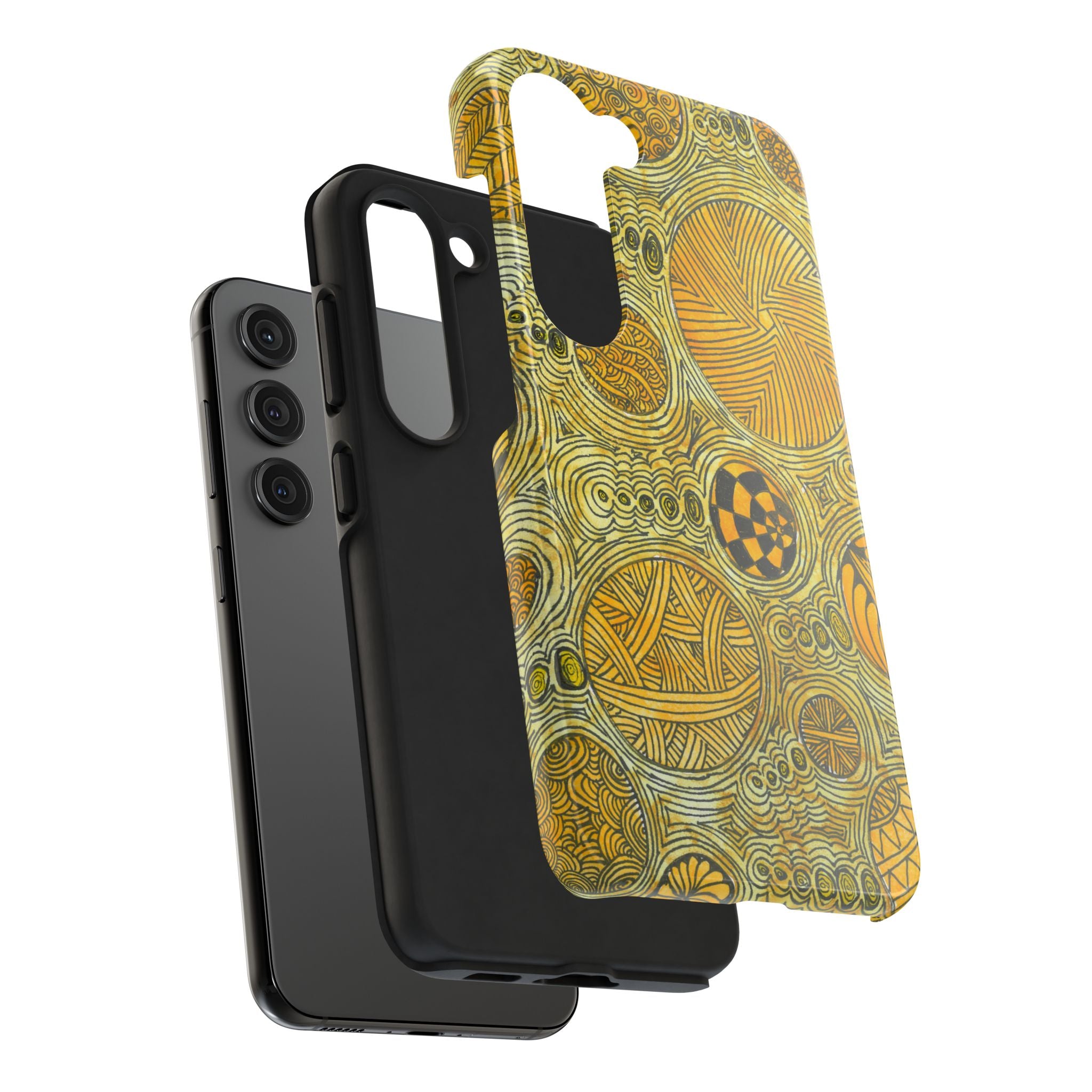 Tough Phone Case - All iPhones and Samsung Galaxys - Exciting Abstract Design #38 The Conversationalist