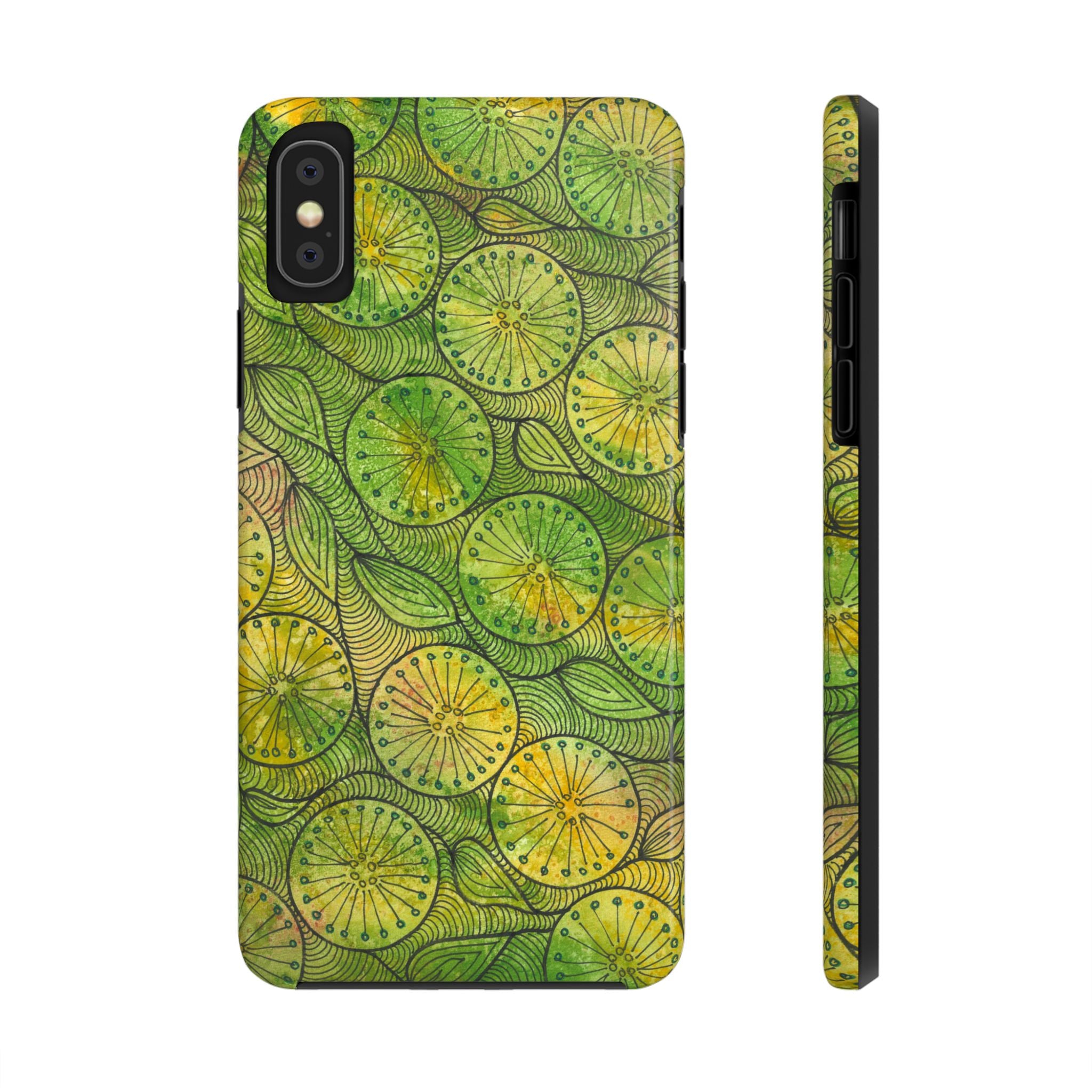 Tough Phone Case - All iPhones and Samsung Galaxys - Exciting Abstract Design #63 Margarita Mondays