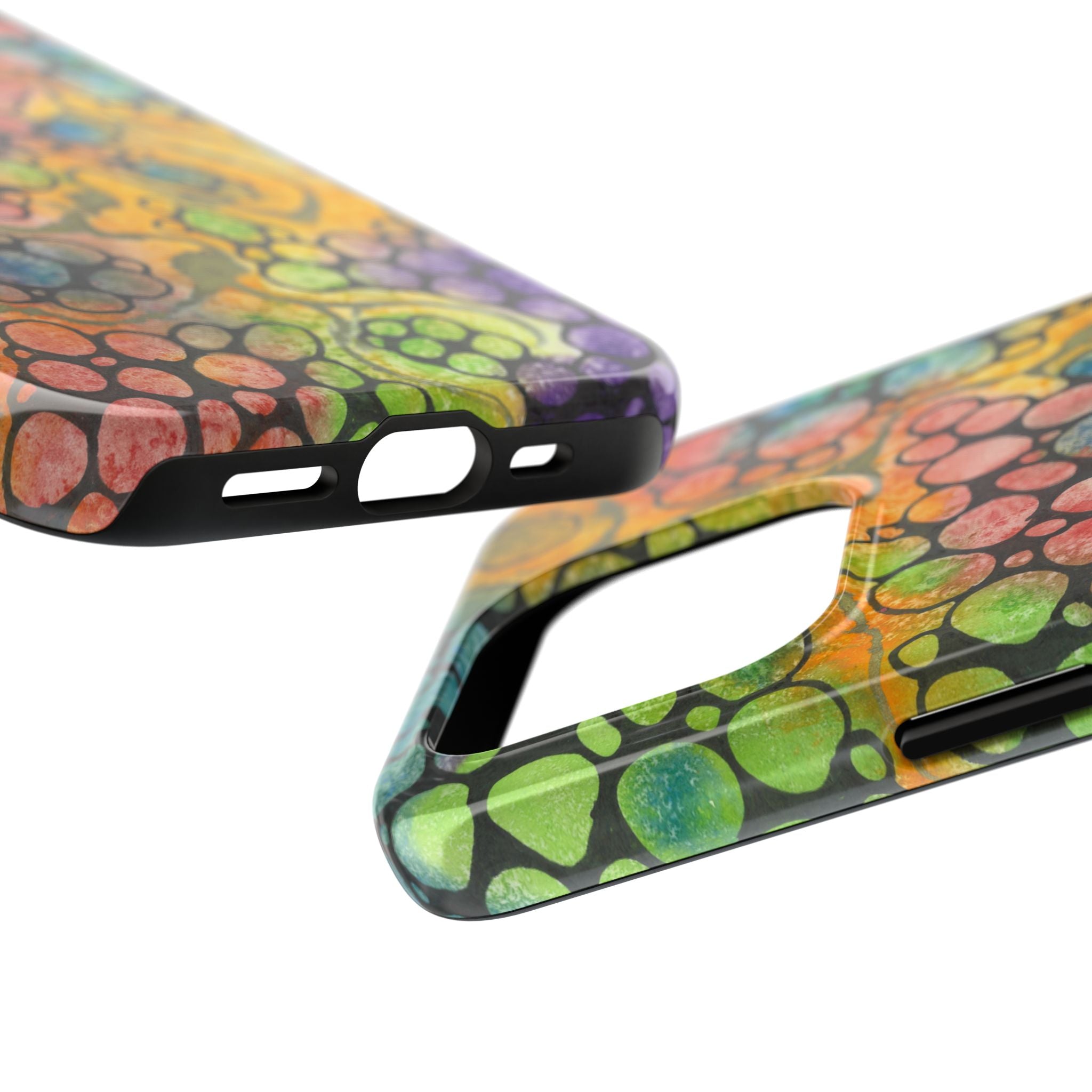 Tough Phone Case - All iPhones and Samsung Galaxys - Exciting Abstract Design #77 River Of Dreams