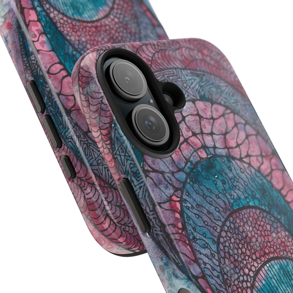 Tough Phone Case - All iPhones and Samsung Galaxys - Exciting Abstract Design #92 The Goddess Lives