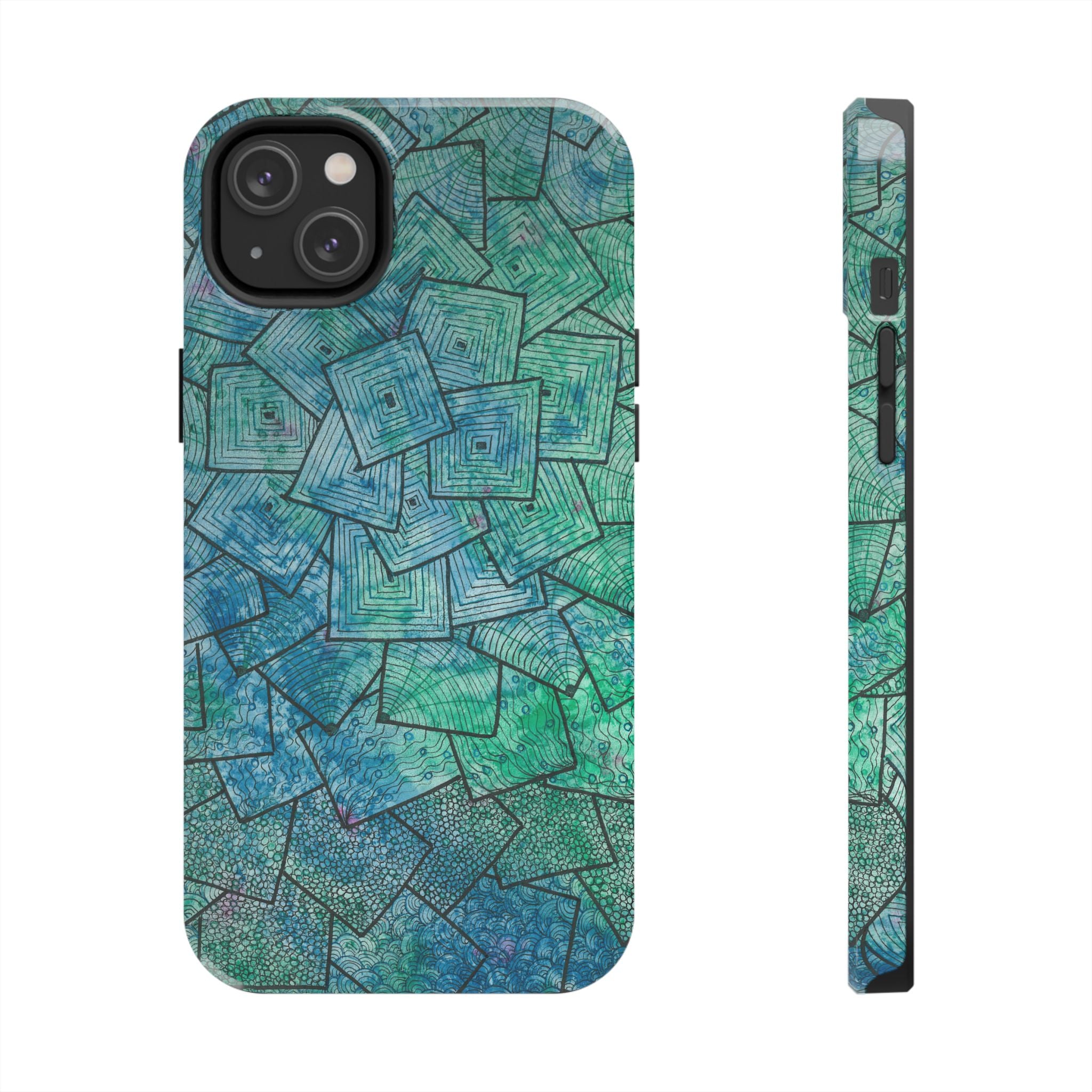Tough Phone Case - All iPhones and Samsung Galaxys - Exciting Abstract Design #65 And The Answer Is