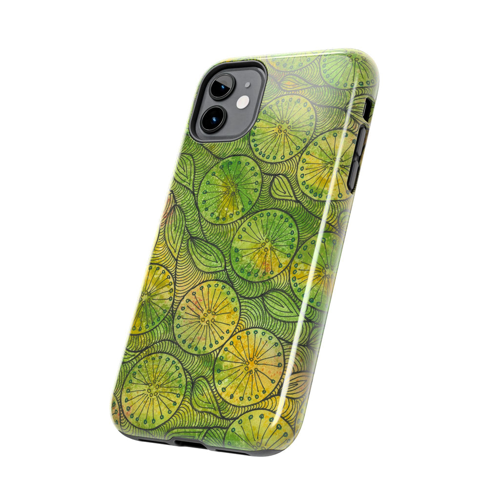 Tough Phone Case - All iPhones and Samsung Galaxys - Exciting Abstract Design #63 Margarita Mondays