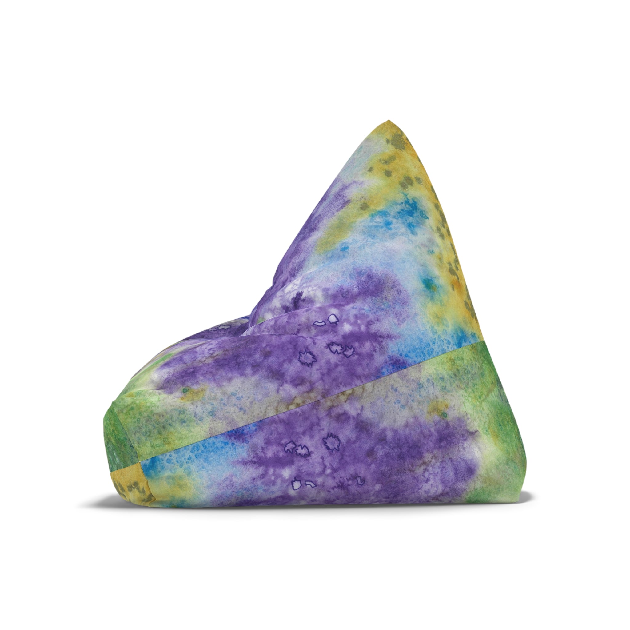 Bean Bag Chair Covers For Indoor & Outdoor - 2 Sizes - Exciting Abstract Design #74 Lavender Fields