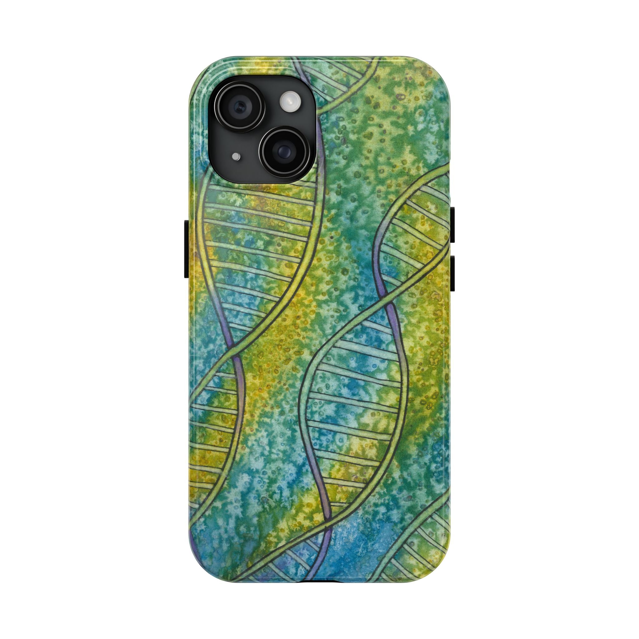 Tough Phone Case - All iPhones and Samsung Galaxys - Exciting Abstract Design #99 Crop of DNA