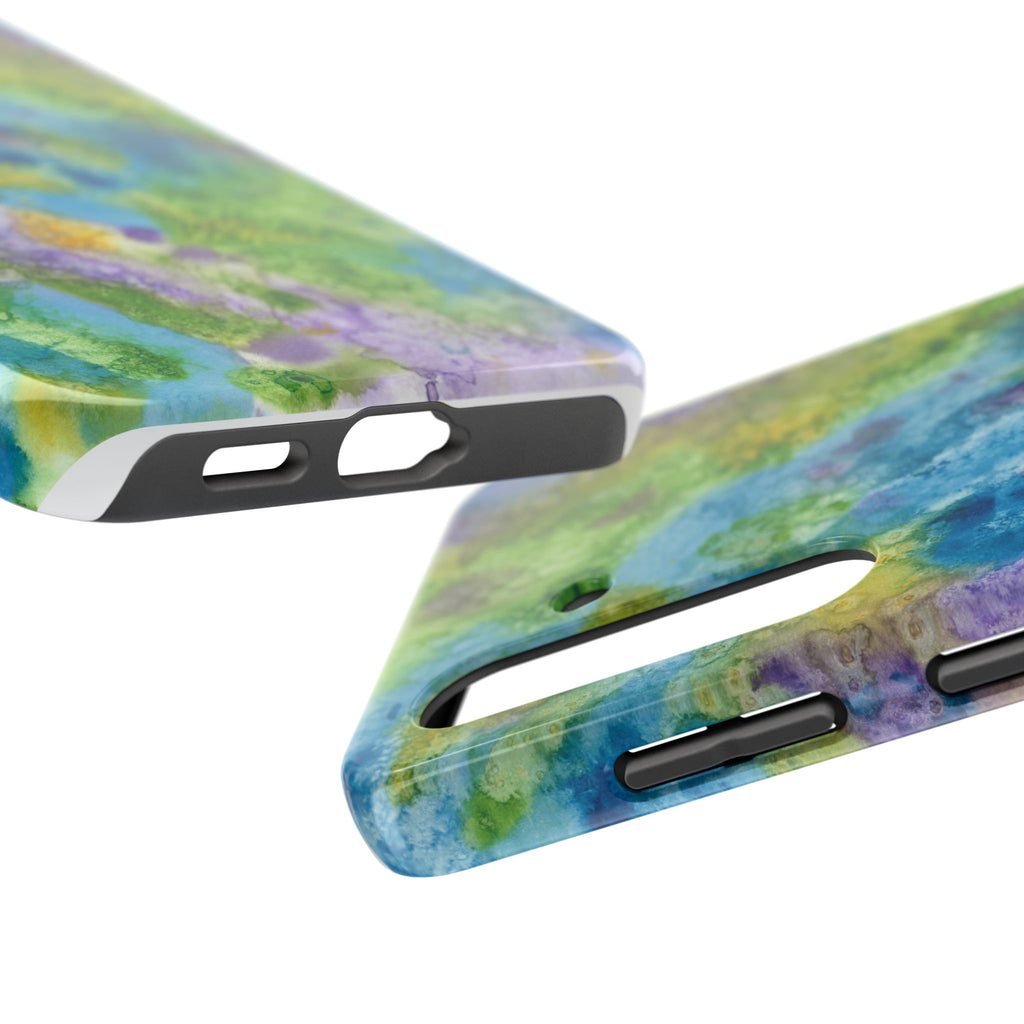 Tough Phone Case - All iPhones and Samsung Galaxys - Exciting Abstract Design #60 Happy Holidays