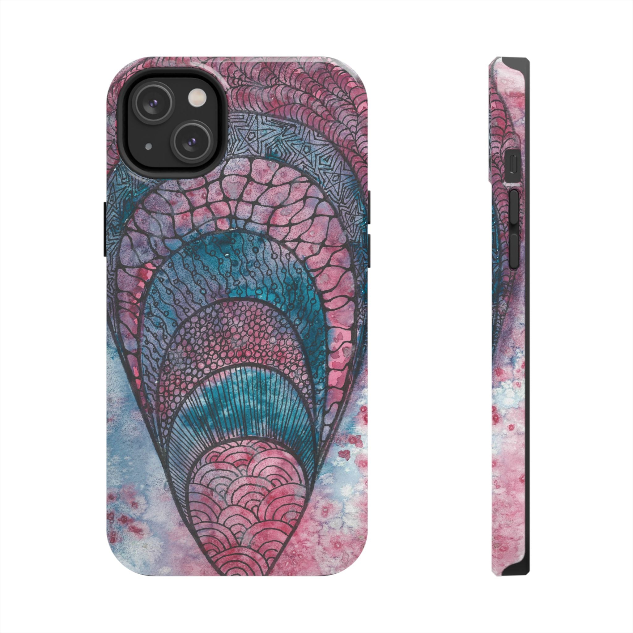 Tough Phone Case - All iPhones and Samsung Galaxys - Exciting Abstract Design #92 The Goddess Lives