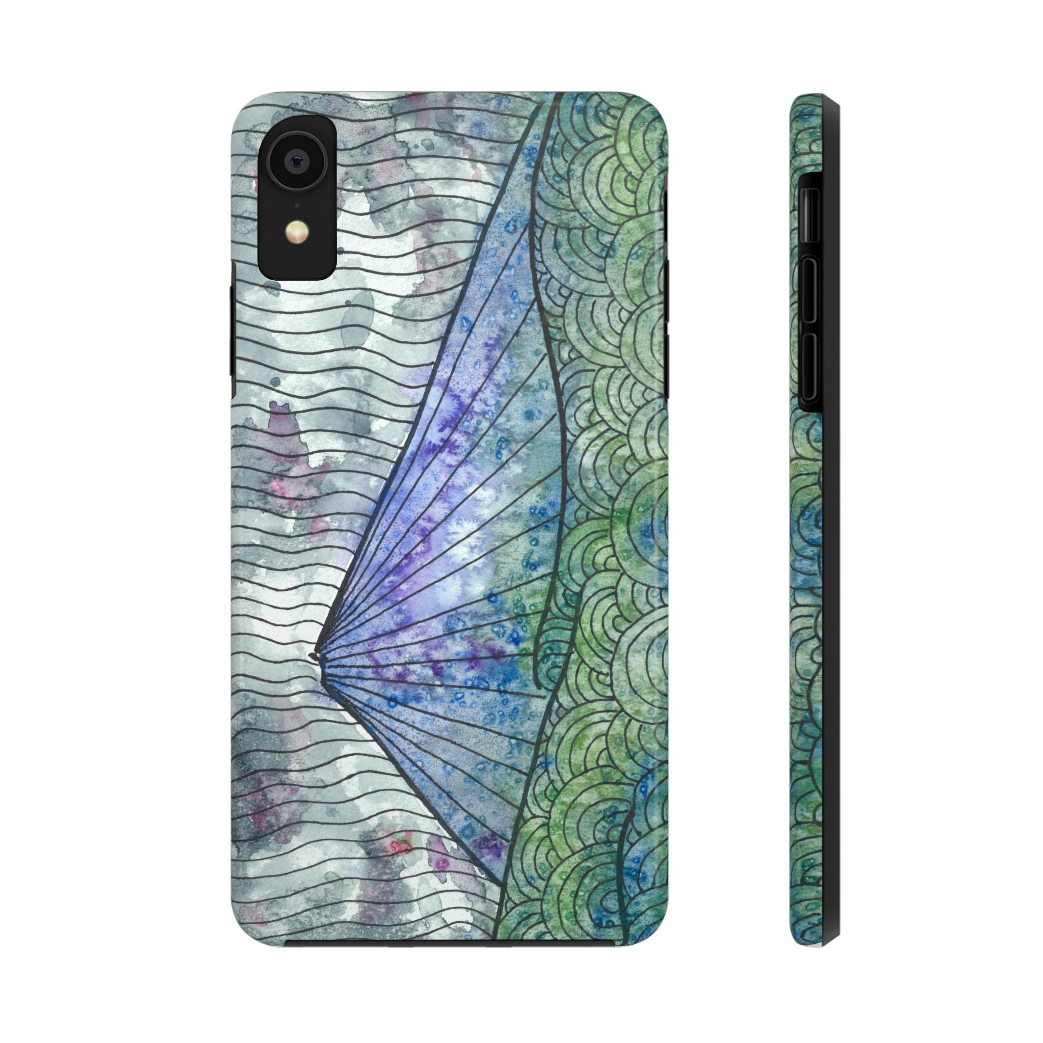 Tough Phone Case - All iPhones and Samsung Galaxys - Exciting Abstract Design #90 Rtanj Pyramid - Serbia