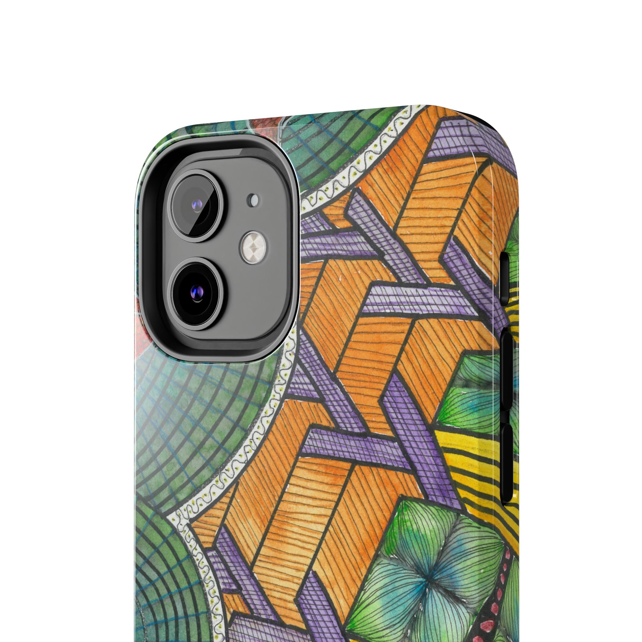 Tough Phone Case - All iPhones and Samsung Galaxys - Exciting Abstract Design #31 T'Eye Land