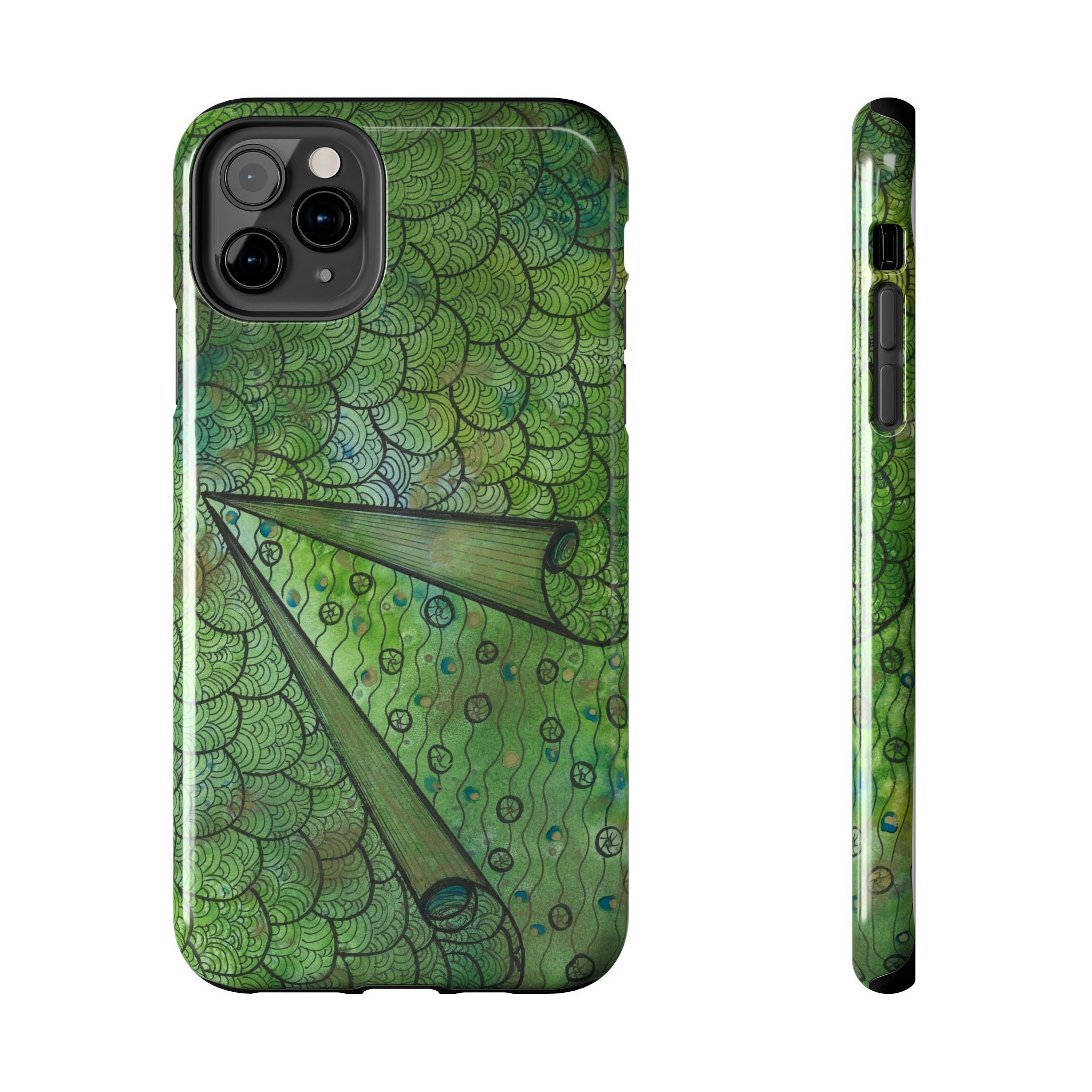 Tough Phone Case - All iPhones and Samsung Galaxys - Exciting Abstract Design #69 New Horizons