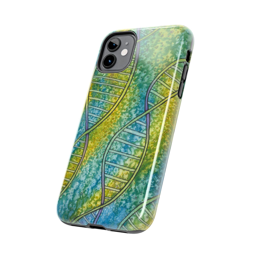 Tough Phone Case - All iPhones and Samsung Galaxys - Exciting Abstract Design #99 Crop of DNA