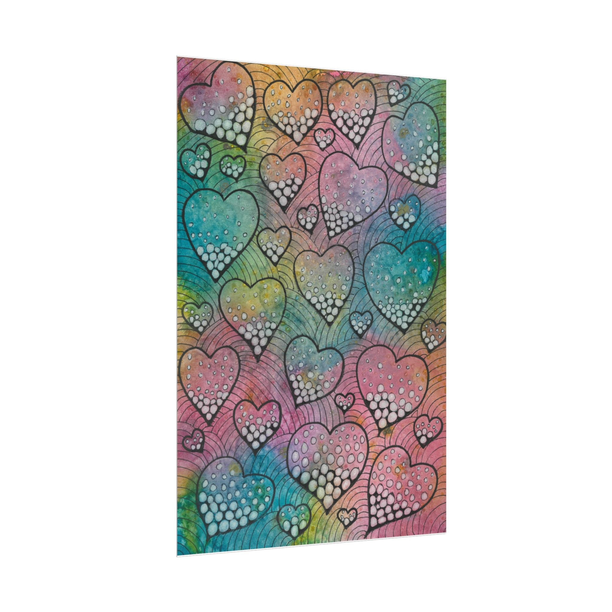 Large Colourful Wall Art, Posters & Prints, For Office, Bedroom or Living Room, or Special Gift #97 What's Love Got To Do With It?