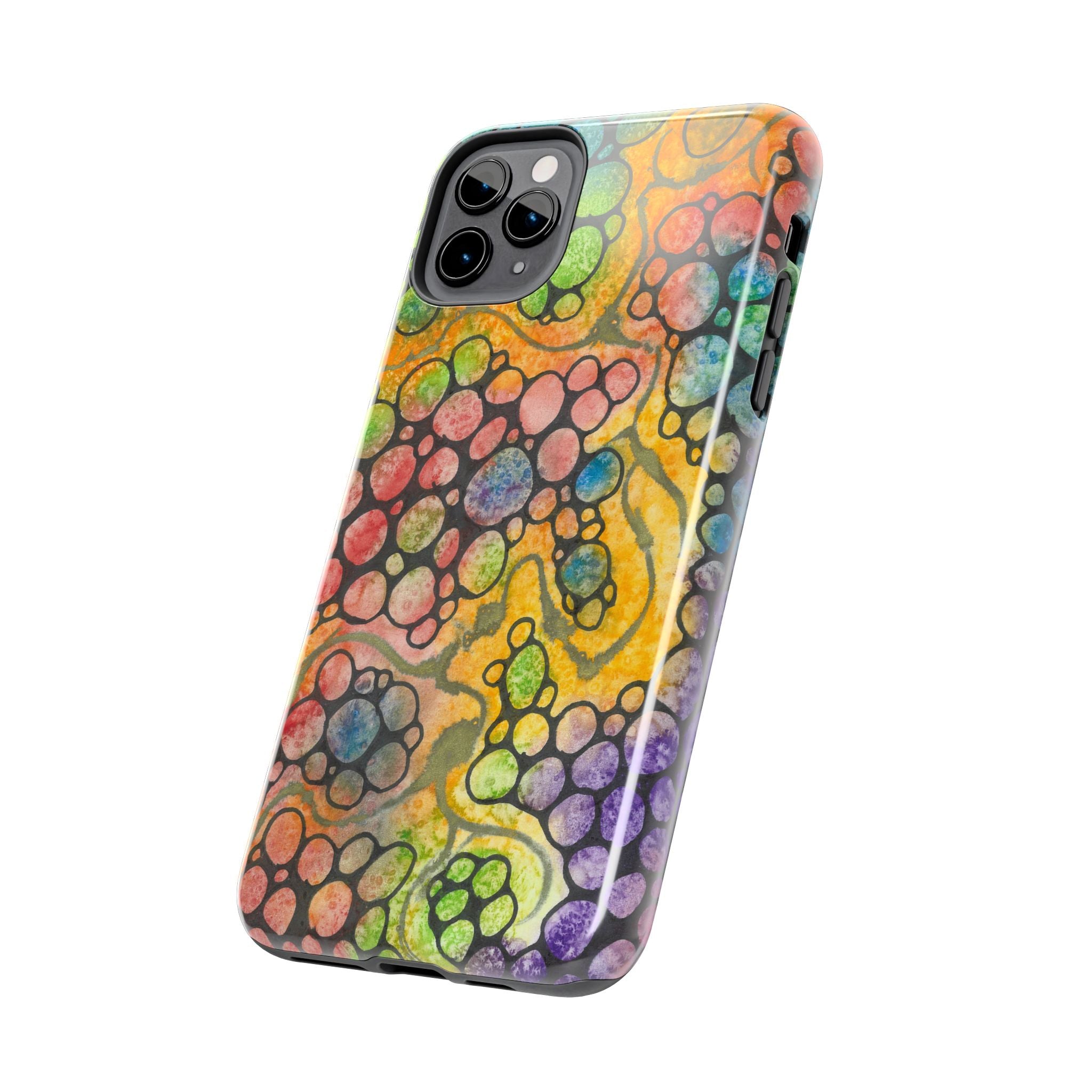 Tough Phone Case - All iPhones and Samsung Galaxys - Exciting Abstract Design #77 River Of Dreams