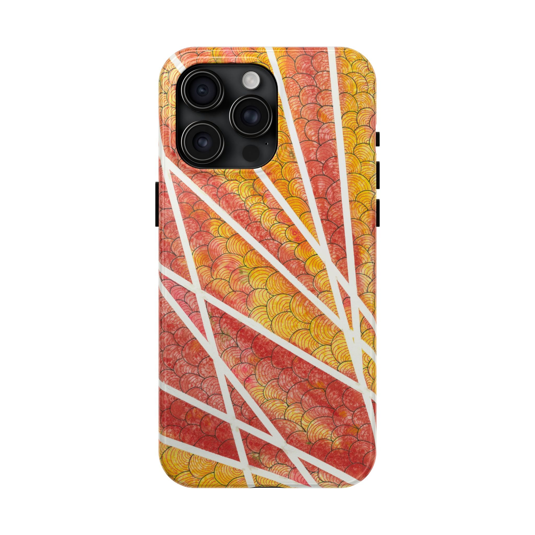 Tough Phone Case - All iPhones and Samsung Galaxys - Exciting Abstract Design #67 Max Mimosa