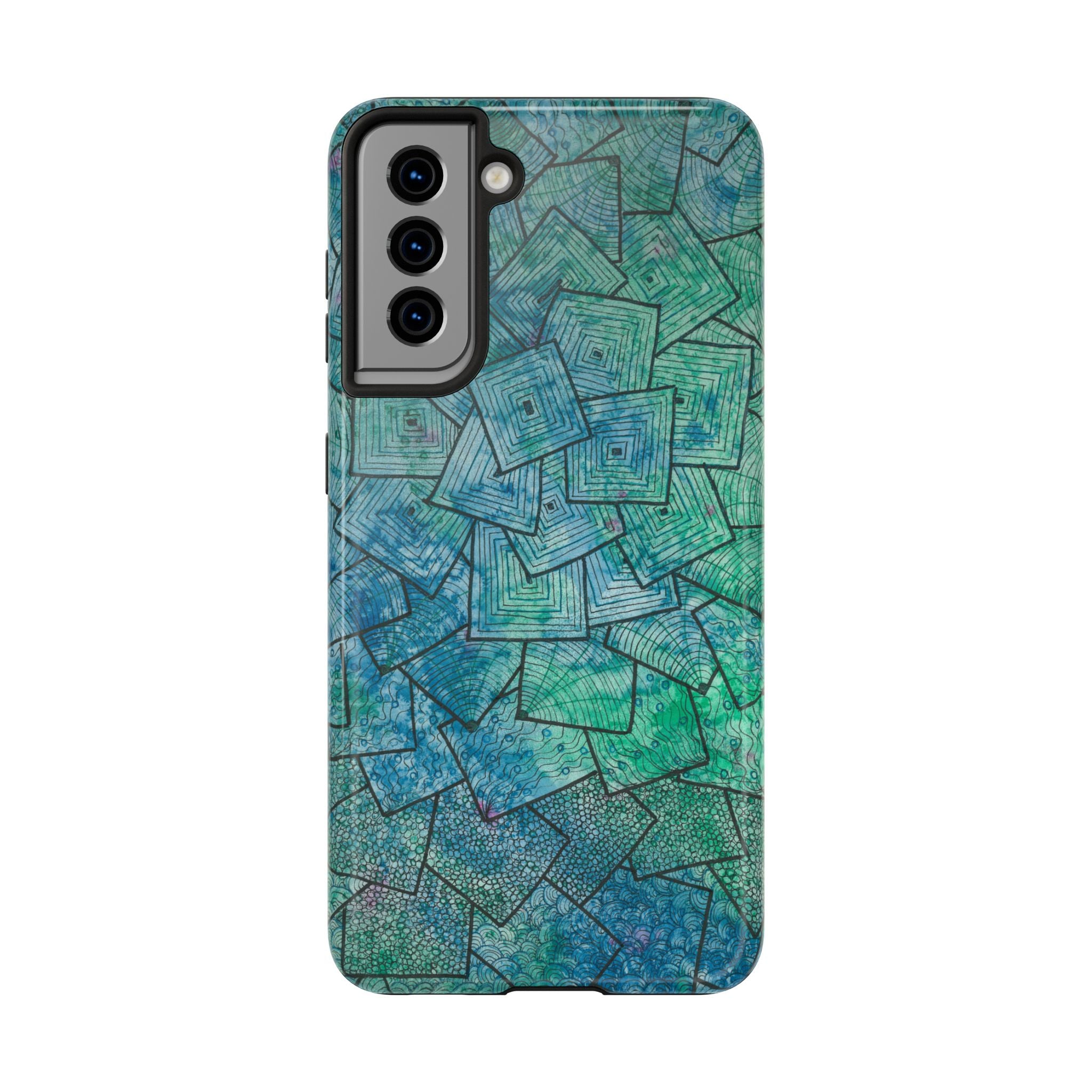 Tough Phone Case - All iPhones and Samsung Galaxys - Exciting Abstract Design #65 And The Answer Is