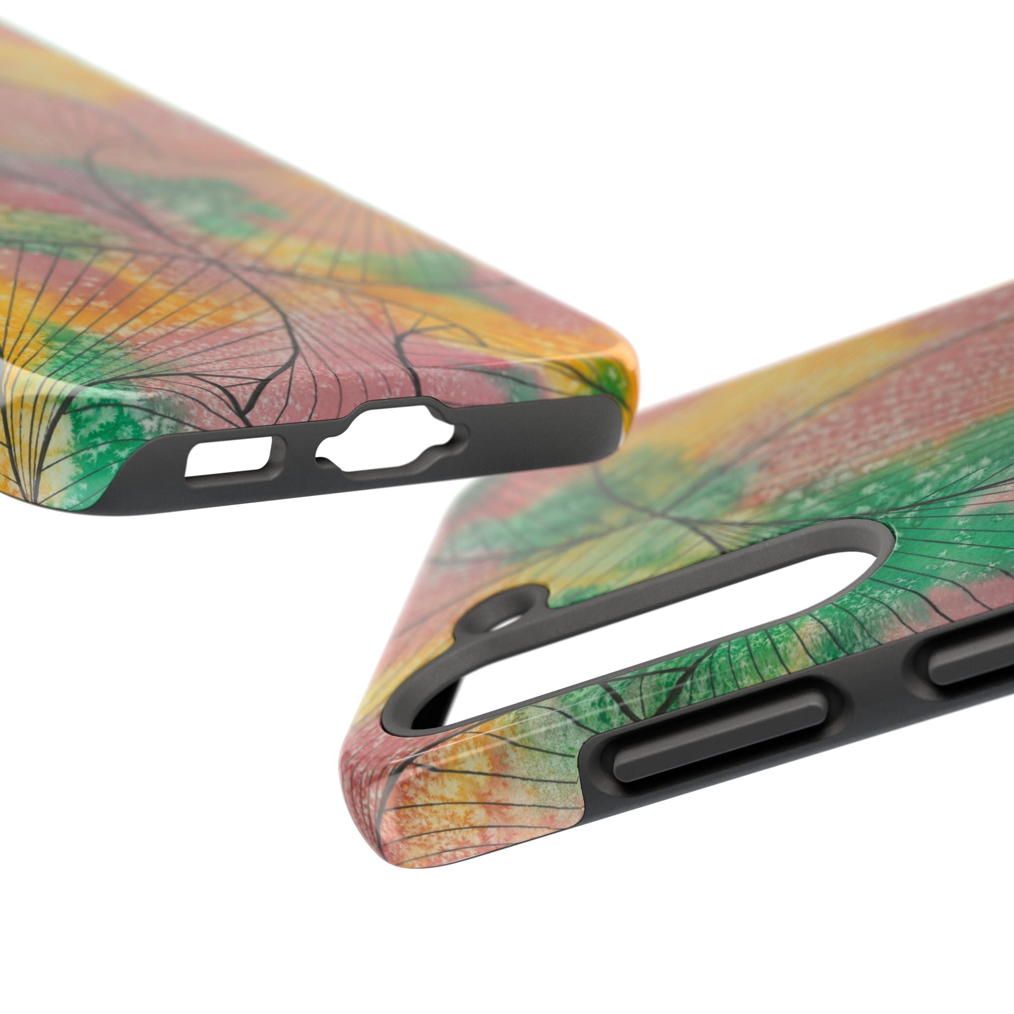 Tough Phone Case - All iPhones and Samsung Galaxys - Exciting Abstract Design #49 Health Well Being