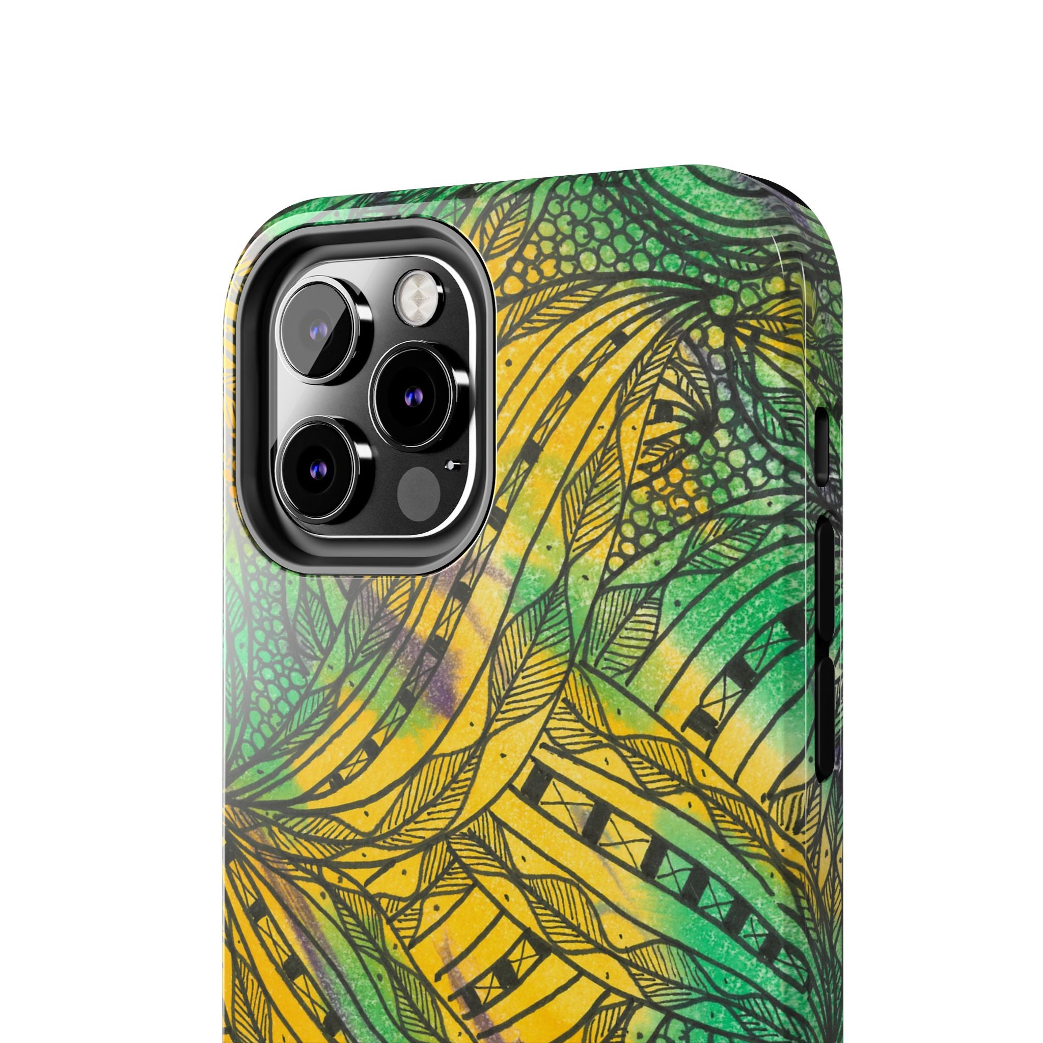 Tough Phone Case - All iPhones and Samsung Galaxys - Exciting Abstract Design #37 Shubbery!