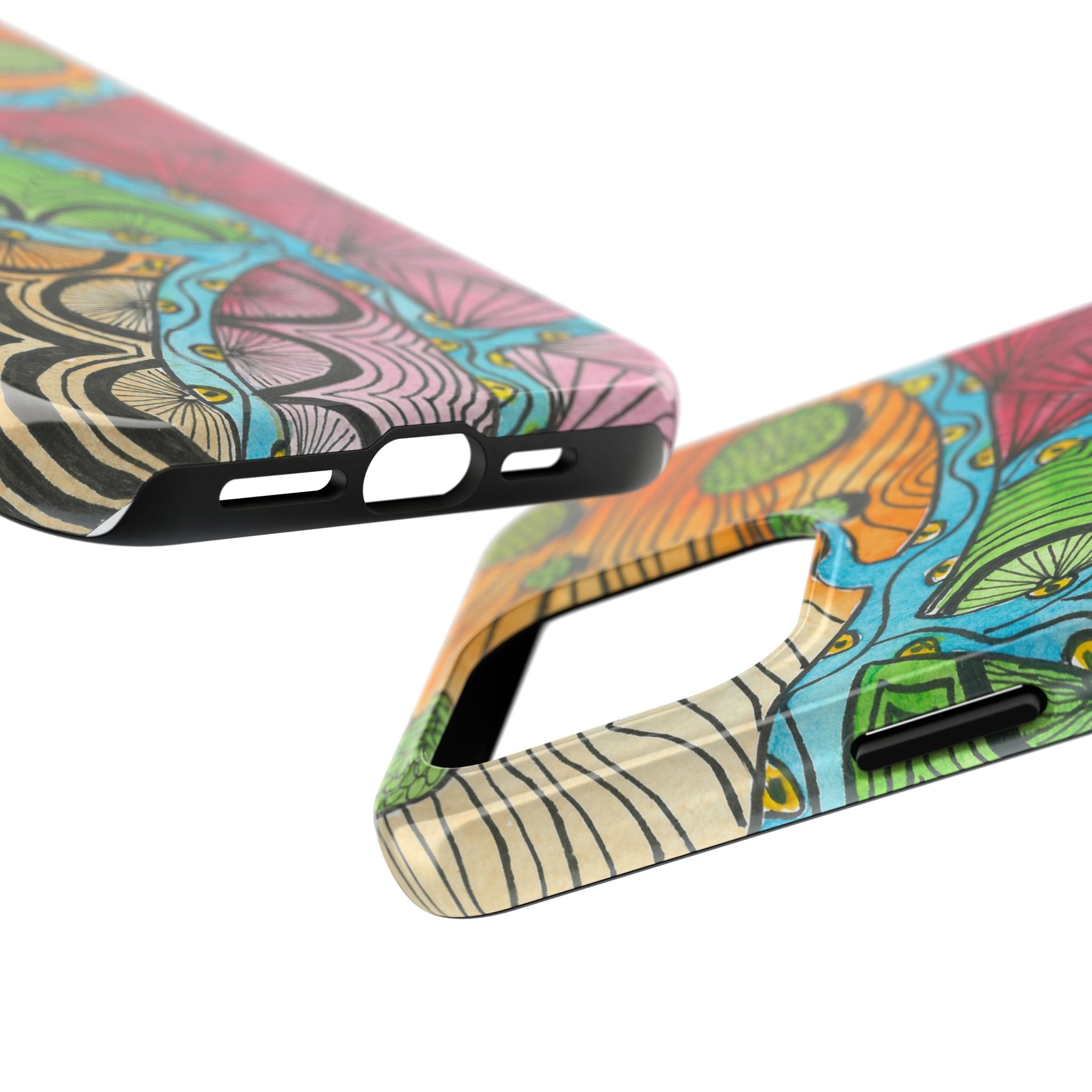 Tough Phone Case - All iPhones and Samsung Galaxys - Exciting Abstract Design #11 Today's The Day