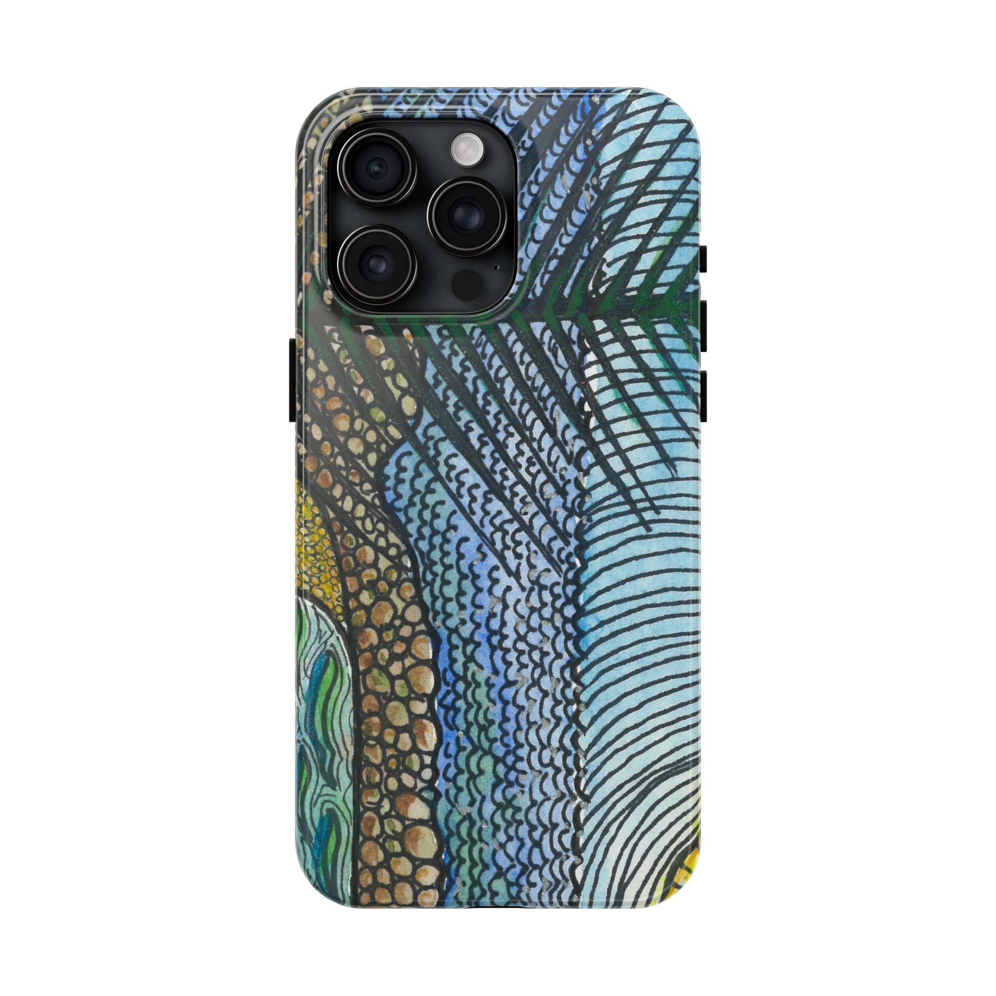 Tough Phone Case - All iPhones and Samsung Galaxys - Exciting Abstract Design #47 Cottesloe