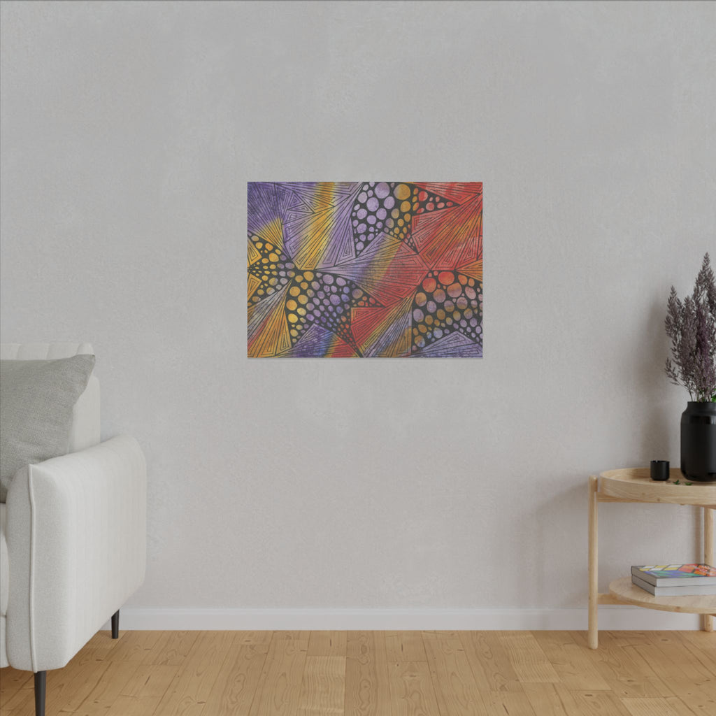 Large Colourful Wall Art, Canvas Prints, For Office, Bedroom or Living Room, or Special Gift #82 Fighting Delusions