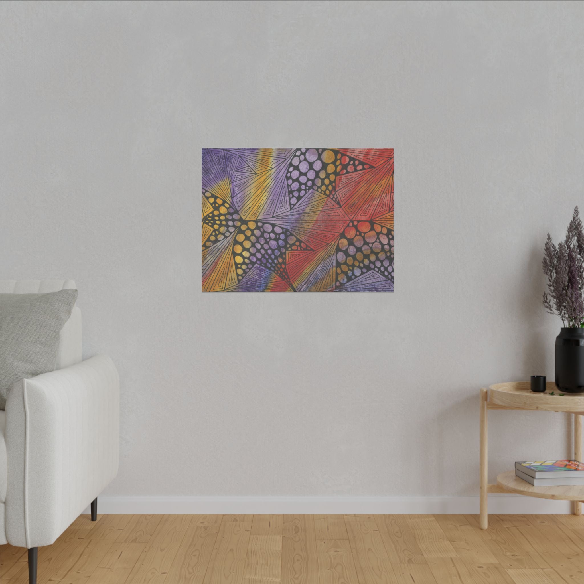 Large Colourful Wall Art, Canvas Prints, For Office, Bedroom or Living Room, or Special Gift #82 Fighting Delusions
