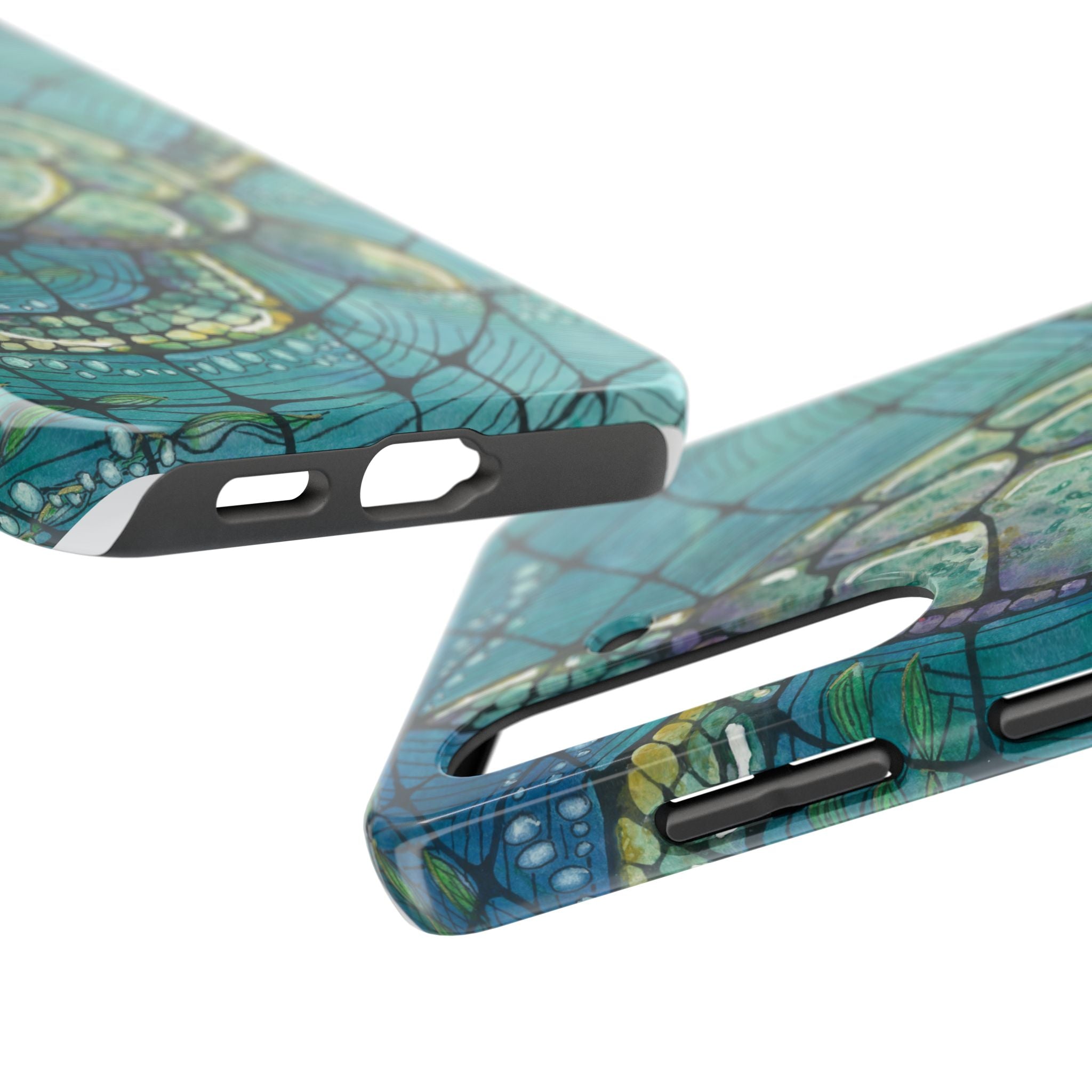 Tough Phone Case - All iPhones and Samsung Galaxys - Exciting Abstract Design #73 Turtling Along