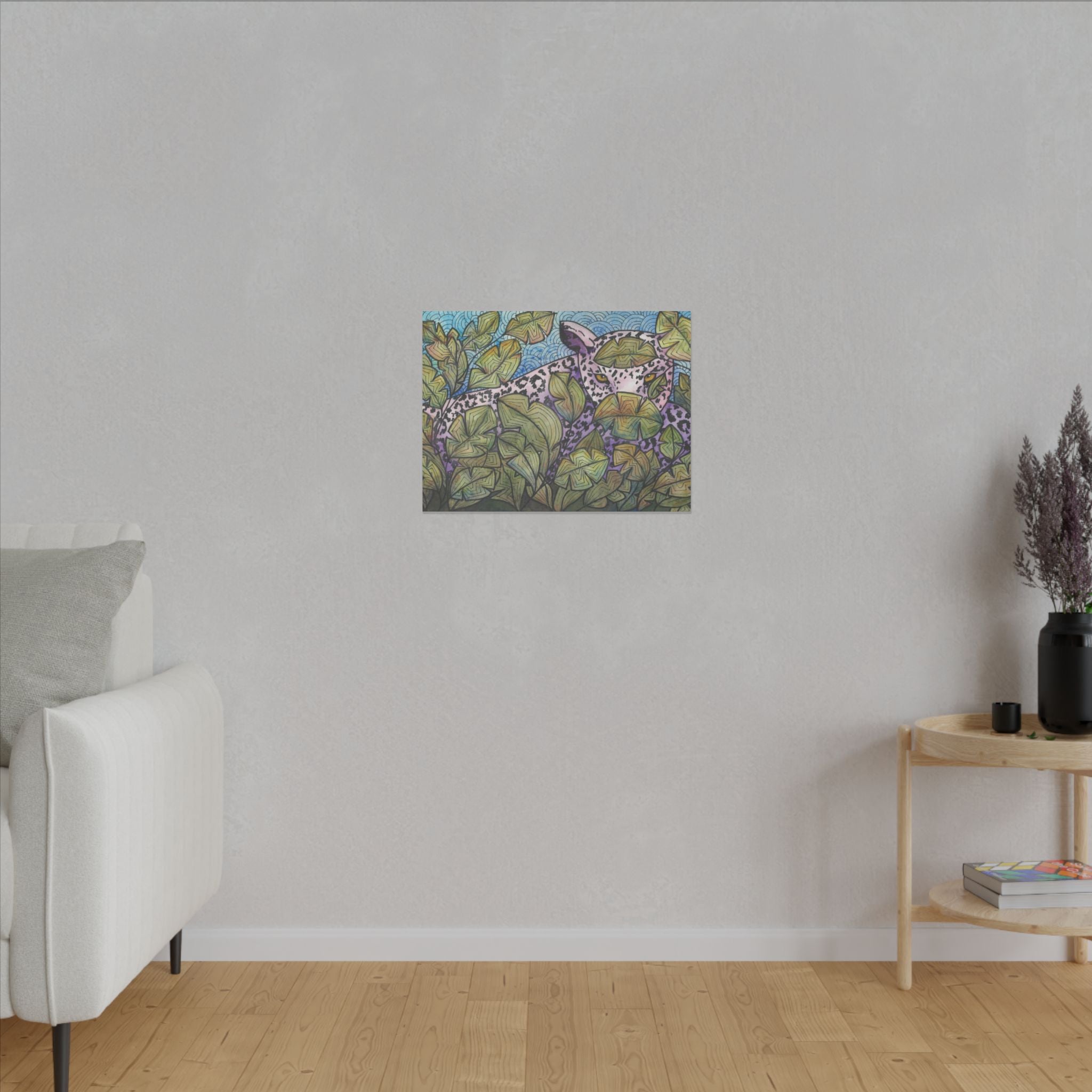 Large Colourful Wall Art, Canvas Prints, For Office, Bedroom or Living Room, or Special Gift #76 Purrfect Blend