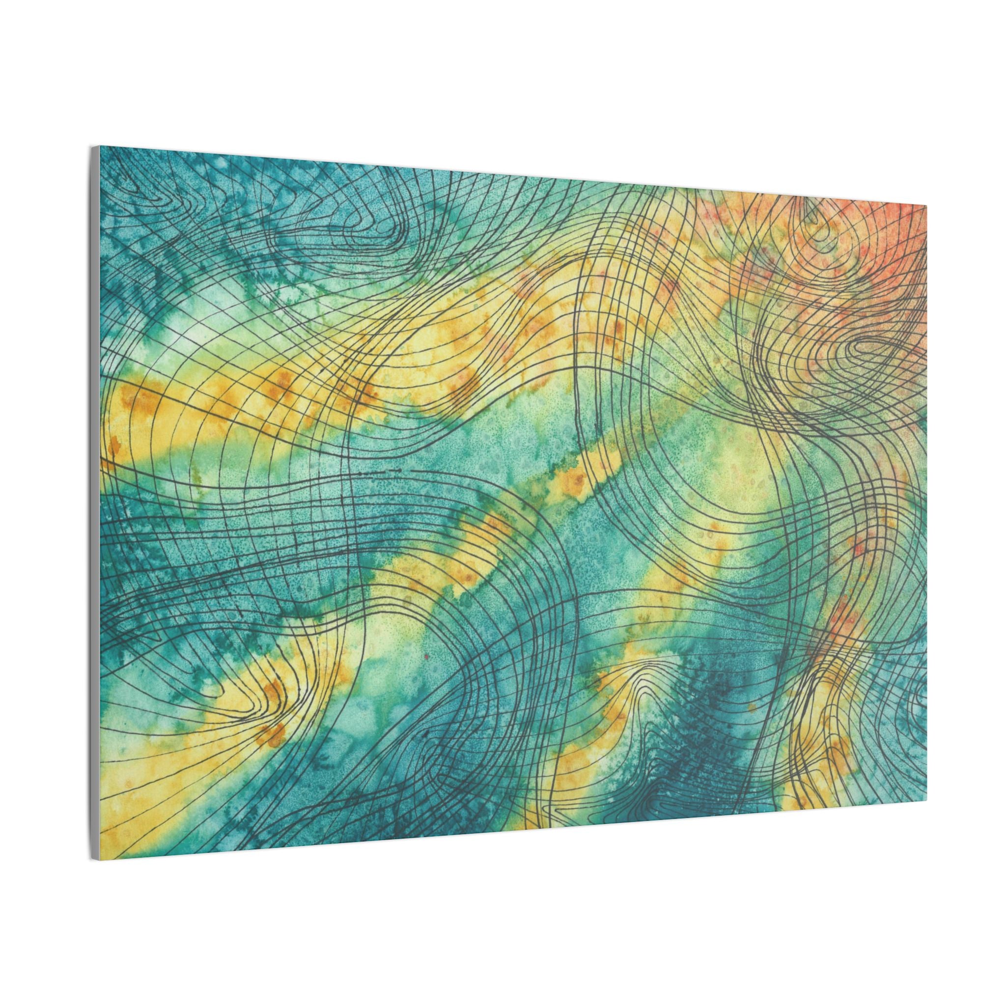 Large Colourful Wall Art, Canvas Prints, For Office, Bedroom or Living Room, or Special Gift #81 The Only Way Is Up